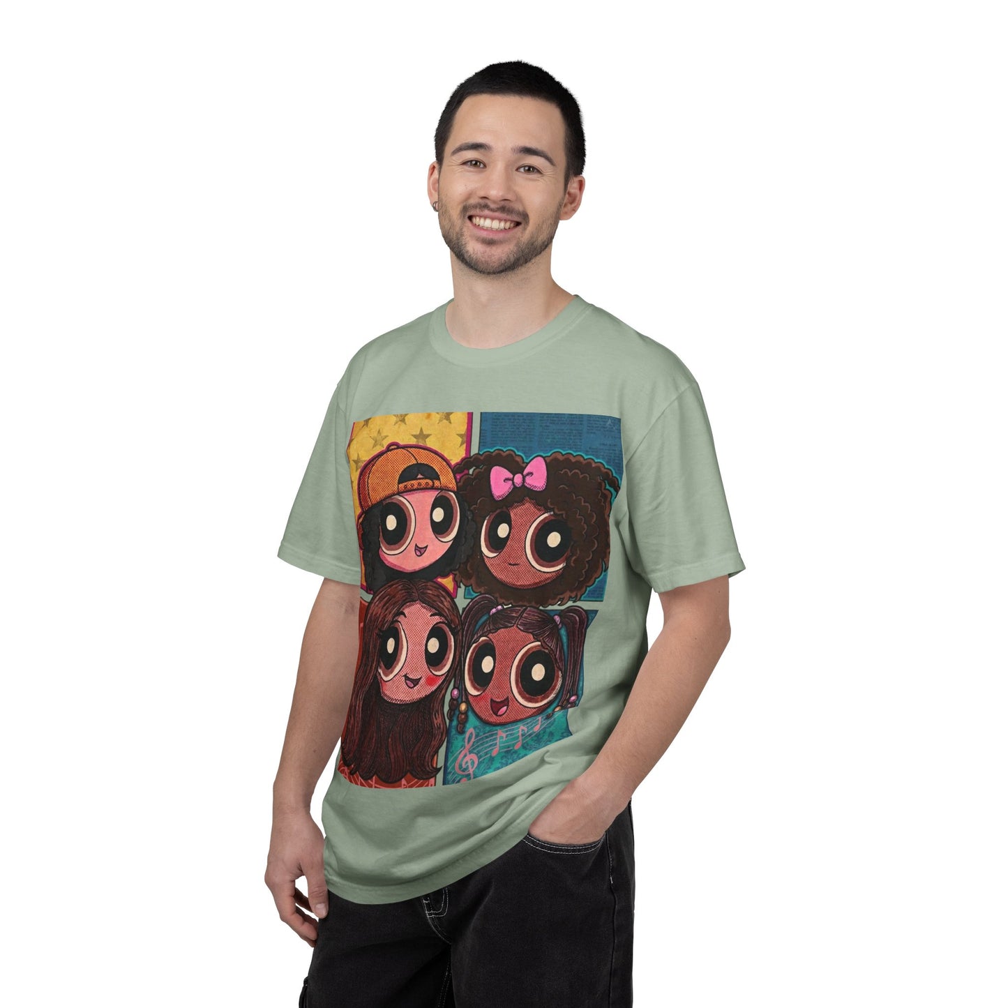 Dorothy's Gems Pop Art T-Shirt — Cute Retro Cartoon Sisters Tee