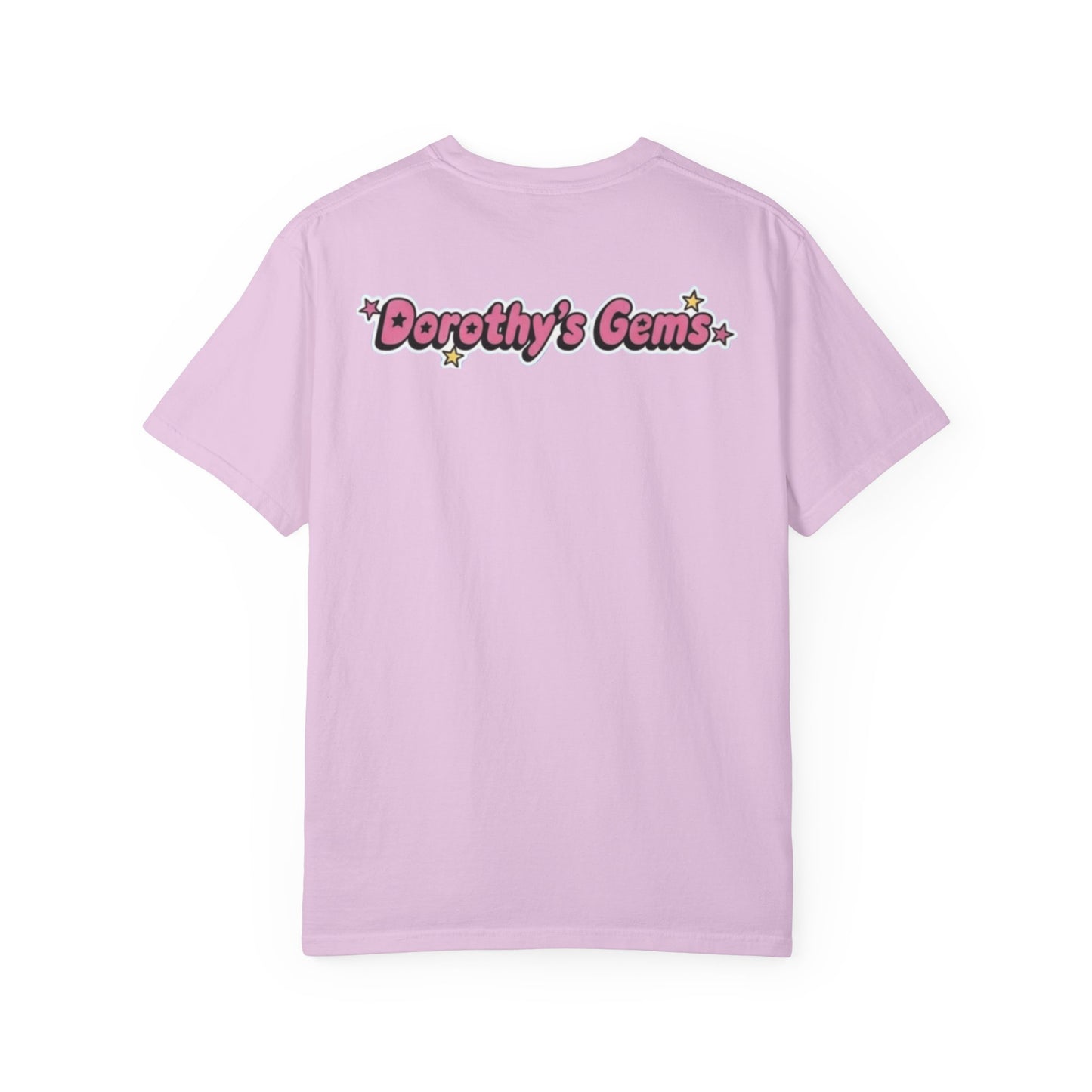 Dorothy’s Gems Crewneck T-Shirt — Cute Cartoon Girl Group with Colorful Gems