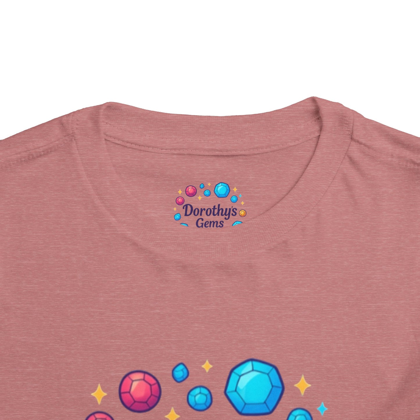 Dorothy's Gems Toddler Tee — Colorful Gemstone Kids Shirt