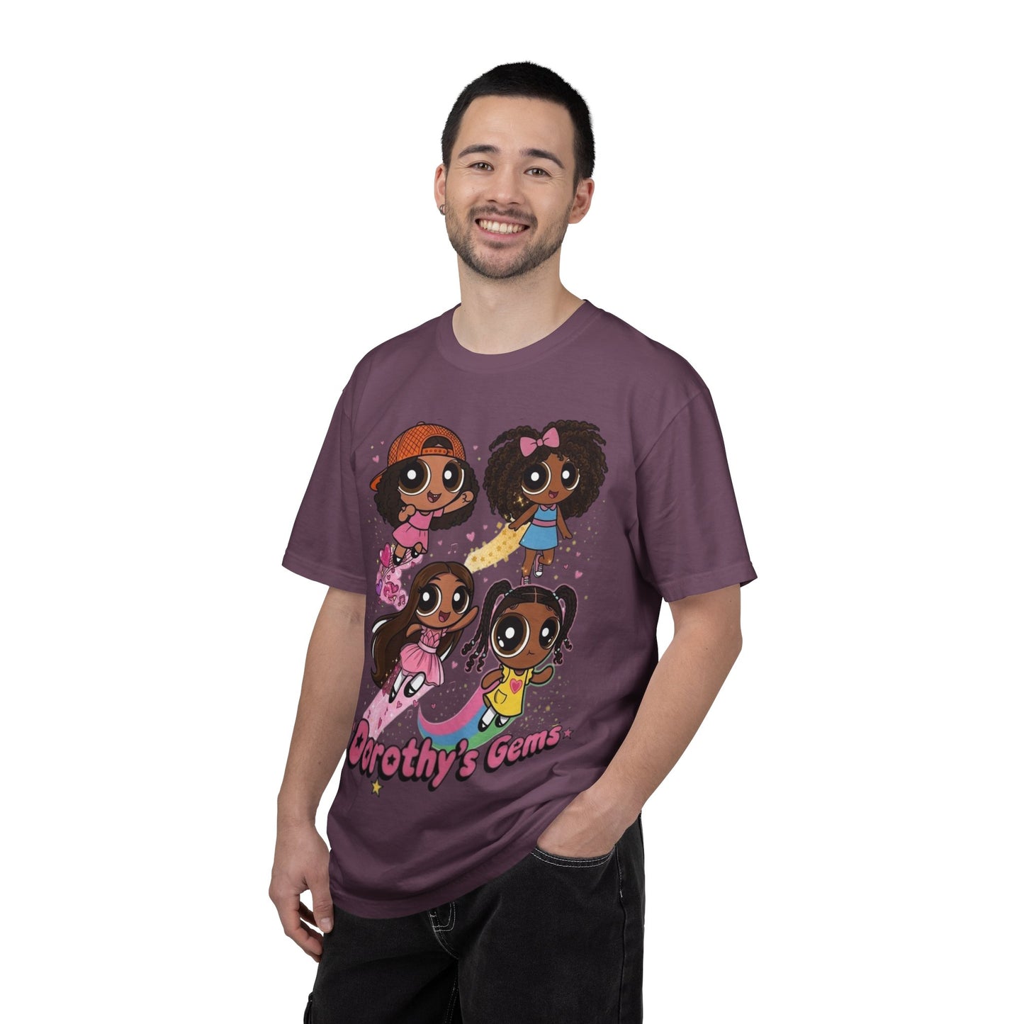 Dorothy's Gems T-Shirt — Cute Diverse Girl Squad Graphic Tee