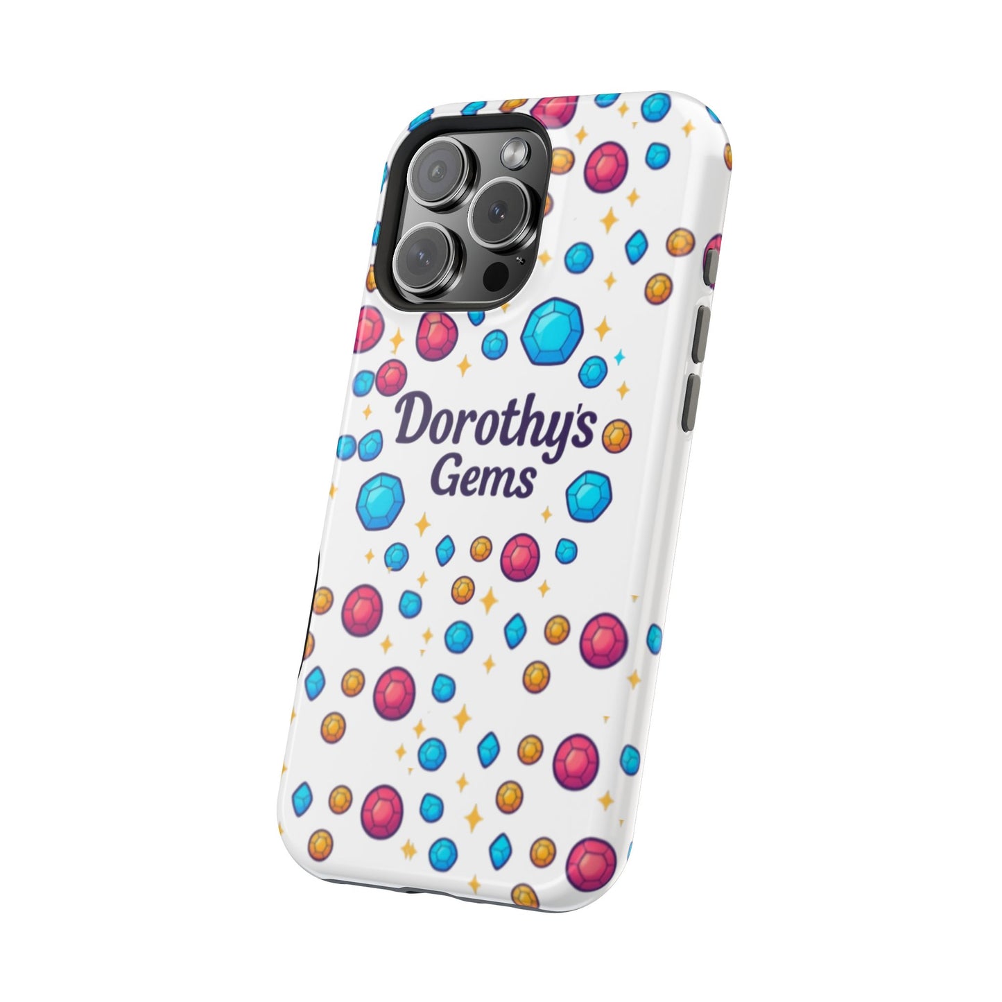 "Dorothy's Gems" Magnetic Impact-Resistant Case
