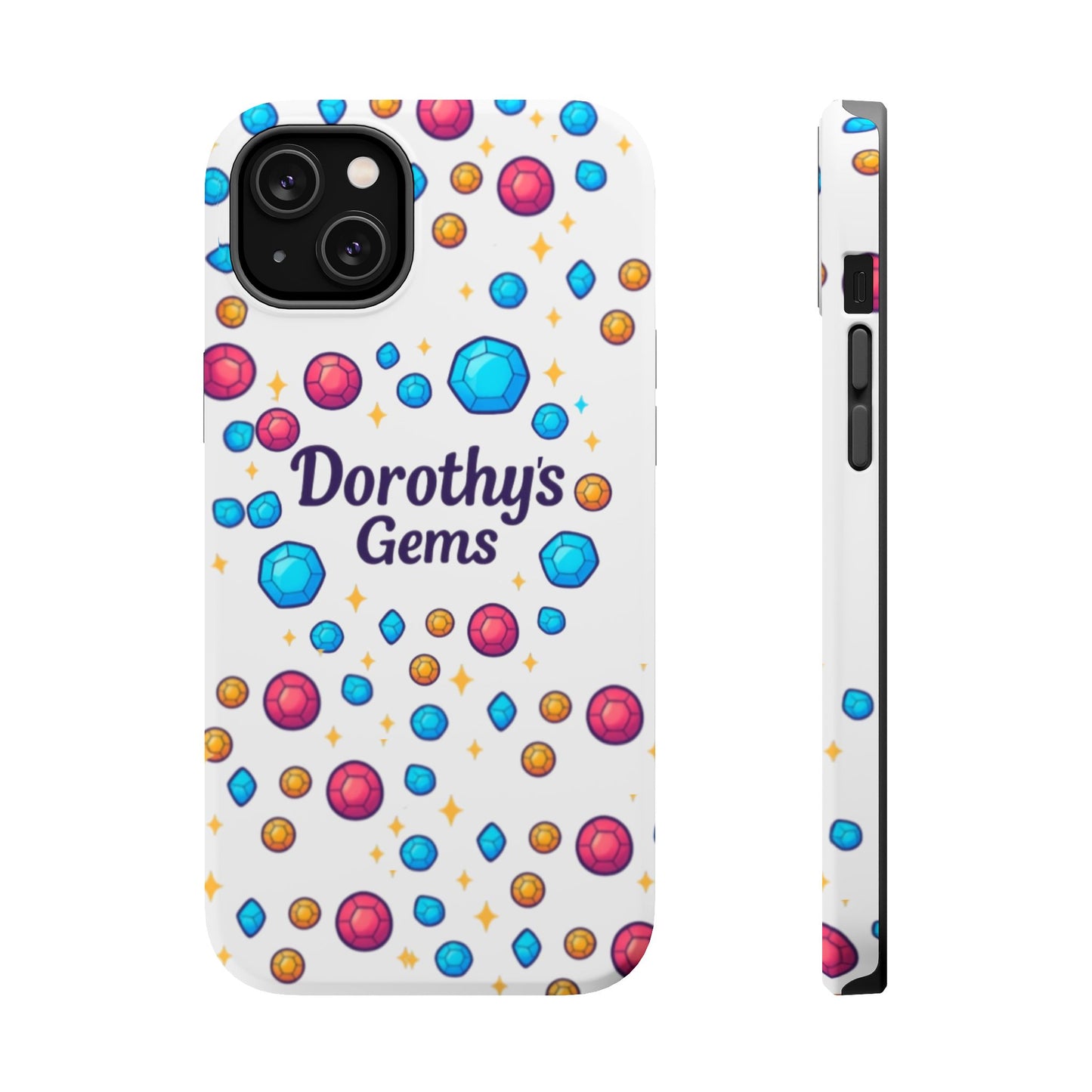 "Dorothy's Gems" Magnetic Impact-Resistant Case
