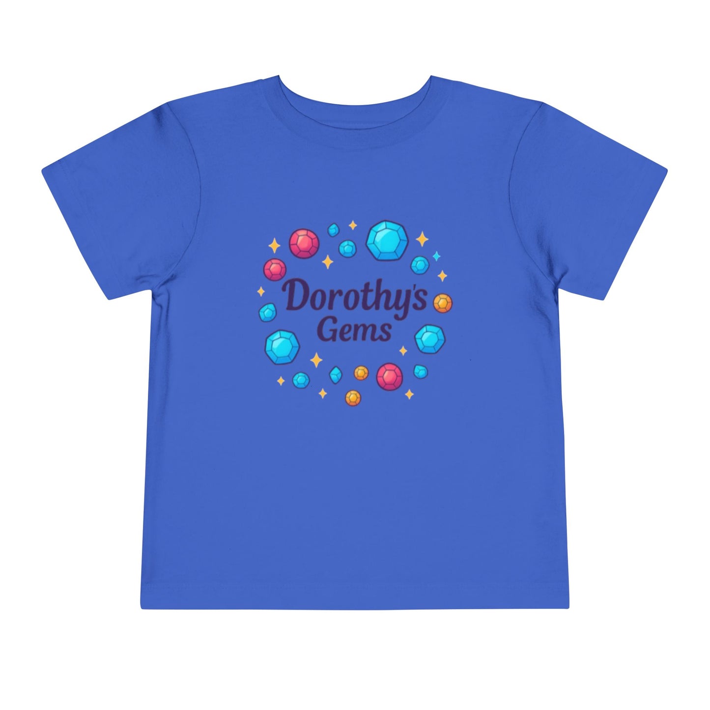 Dorothy's Gems Toddler Tee — Colorful Gemstone Kids Shirt