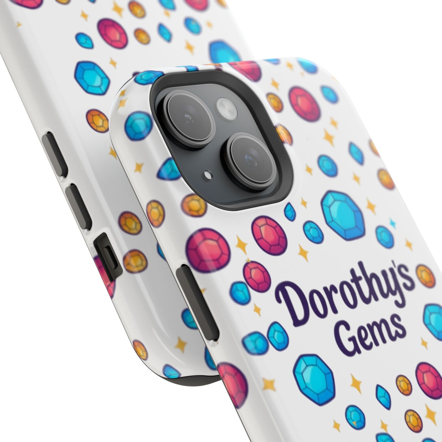 "Dorothy's Gems" Magnetic Impact-Resistant Case