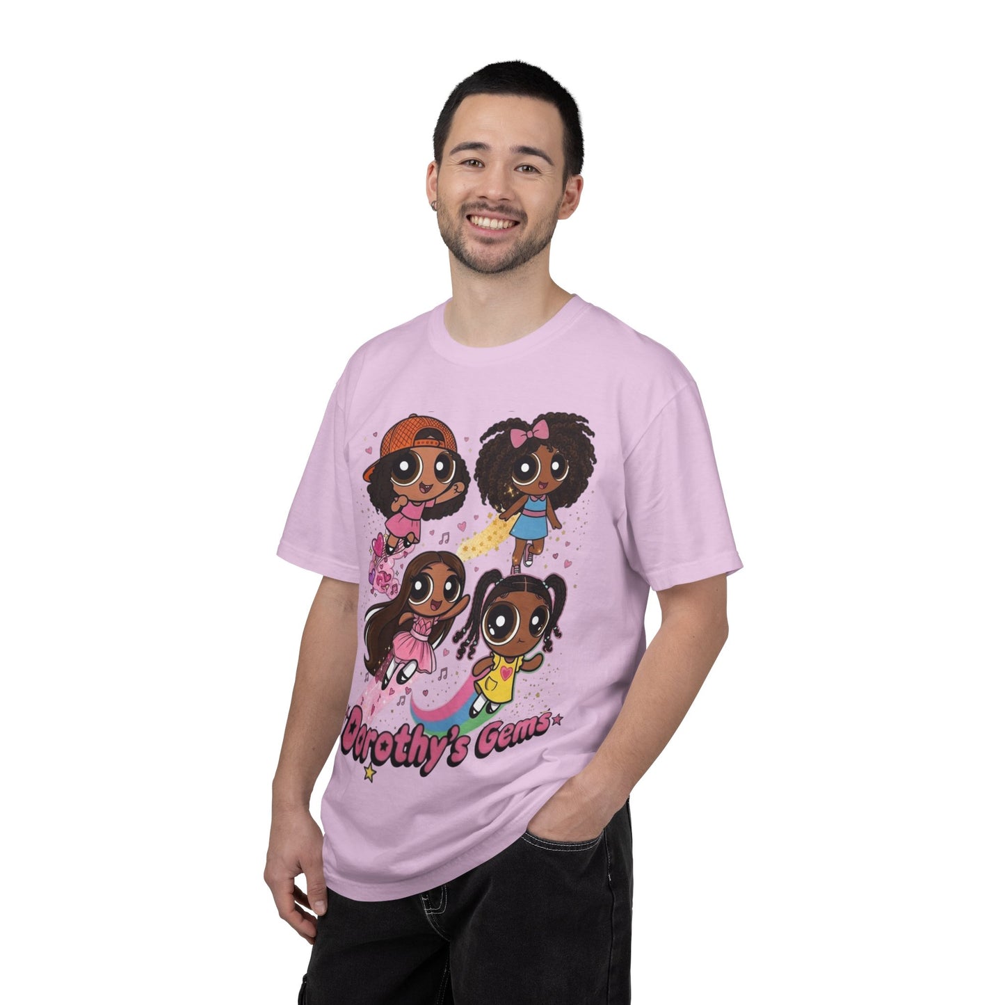 Dorothy's Gems T-Shirt — Cute Diverse Girl Squad Graphic Tee