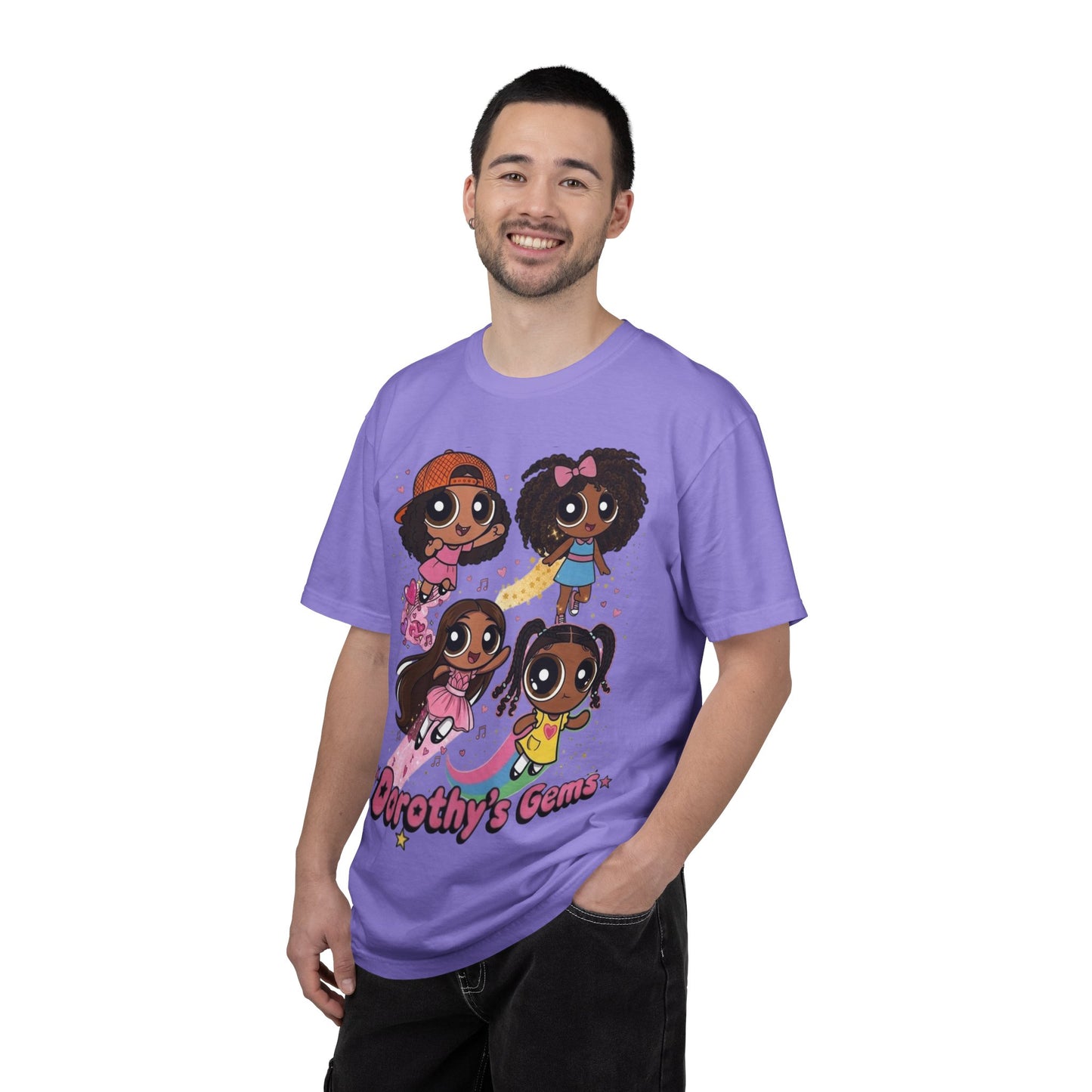 Dorothy's Gems T-Shirt — Cute Diverse Girl Squad Graphic Tee