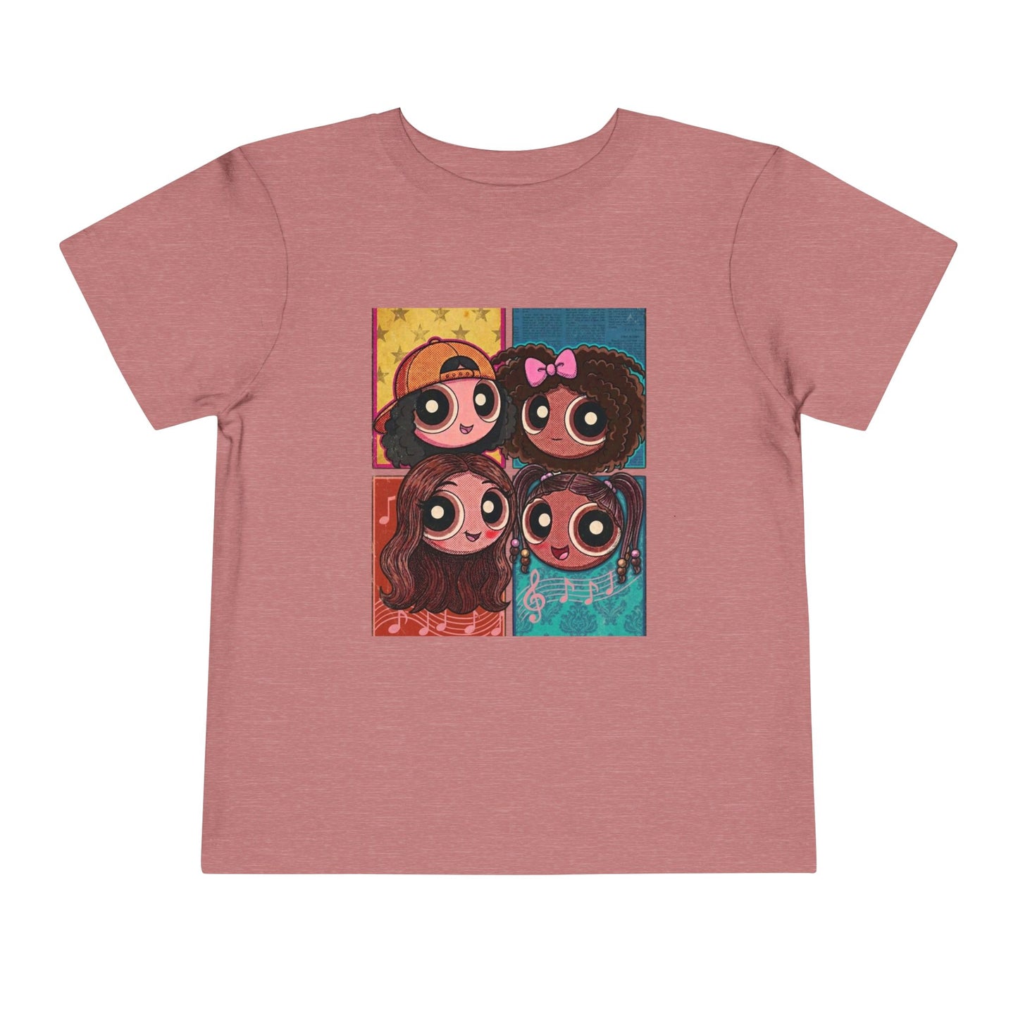 "Dorothy's Gems" Toddler Tee — Colorful Cartoon Squad Graphic