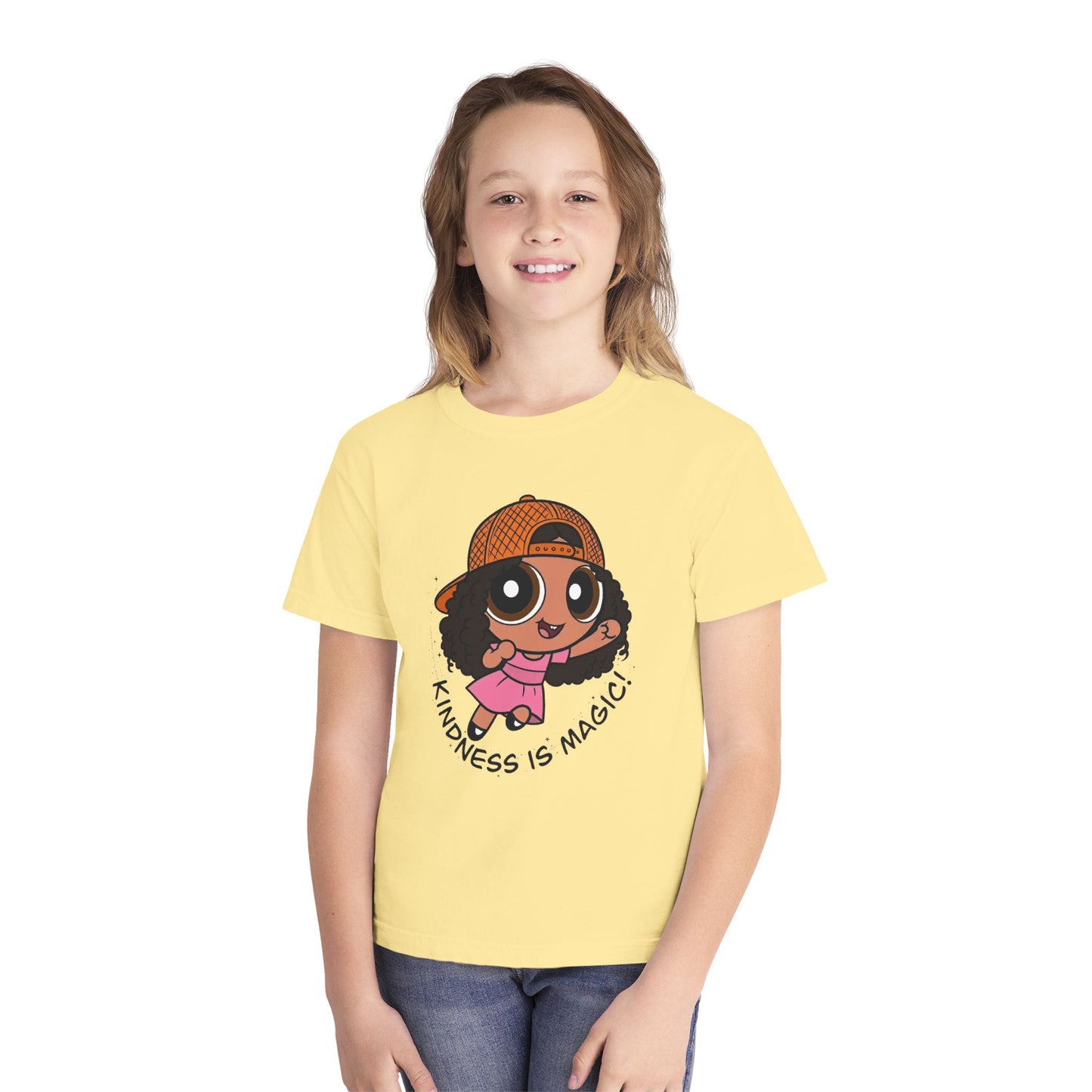 Kids "Kindness Is Magic" Cute Character Tee