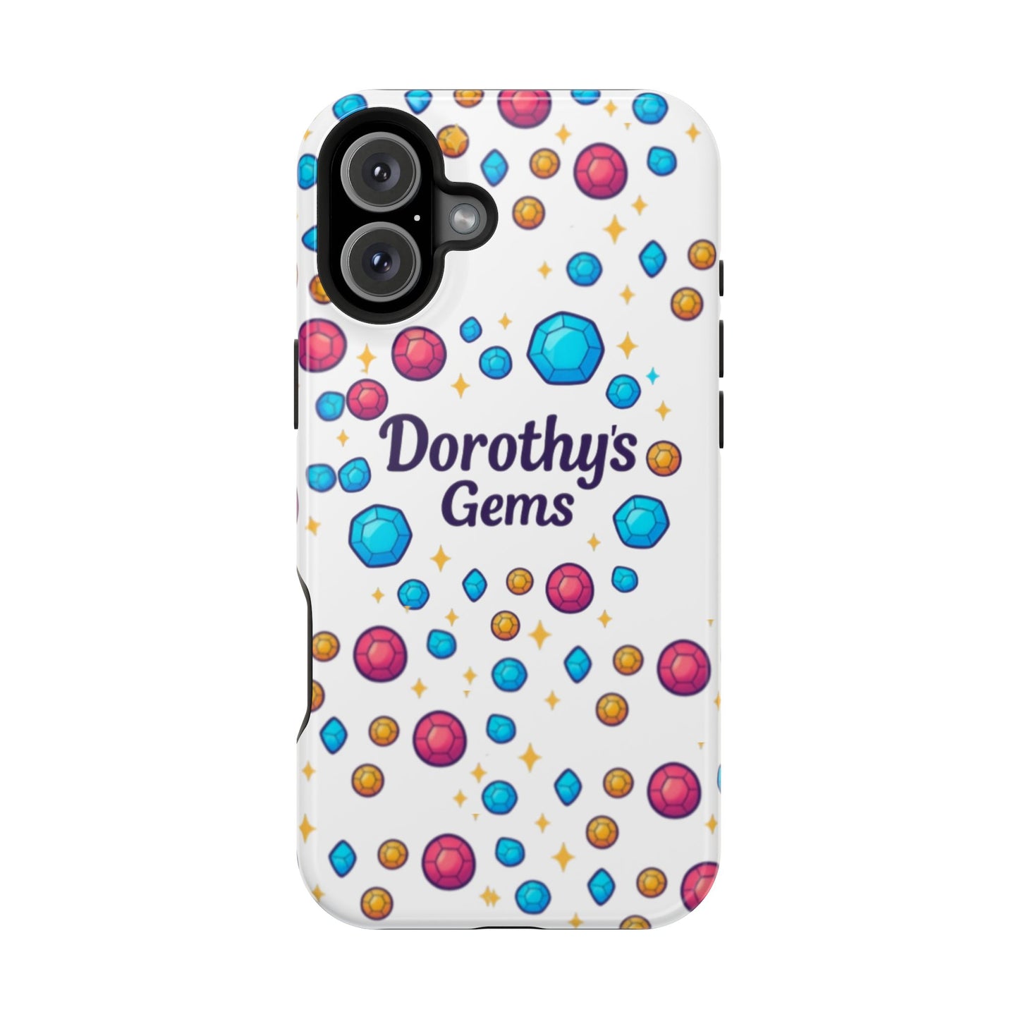 "Dorothy's Gems" Magnetic Impact-Resistant Case