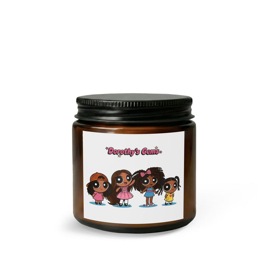 Scented Candle Gift Set with Matches & Wick Trimmer — 'Dorothy's Girls' Aromatherapy Candle