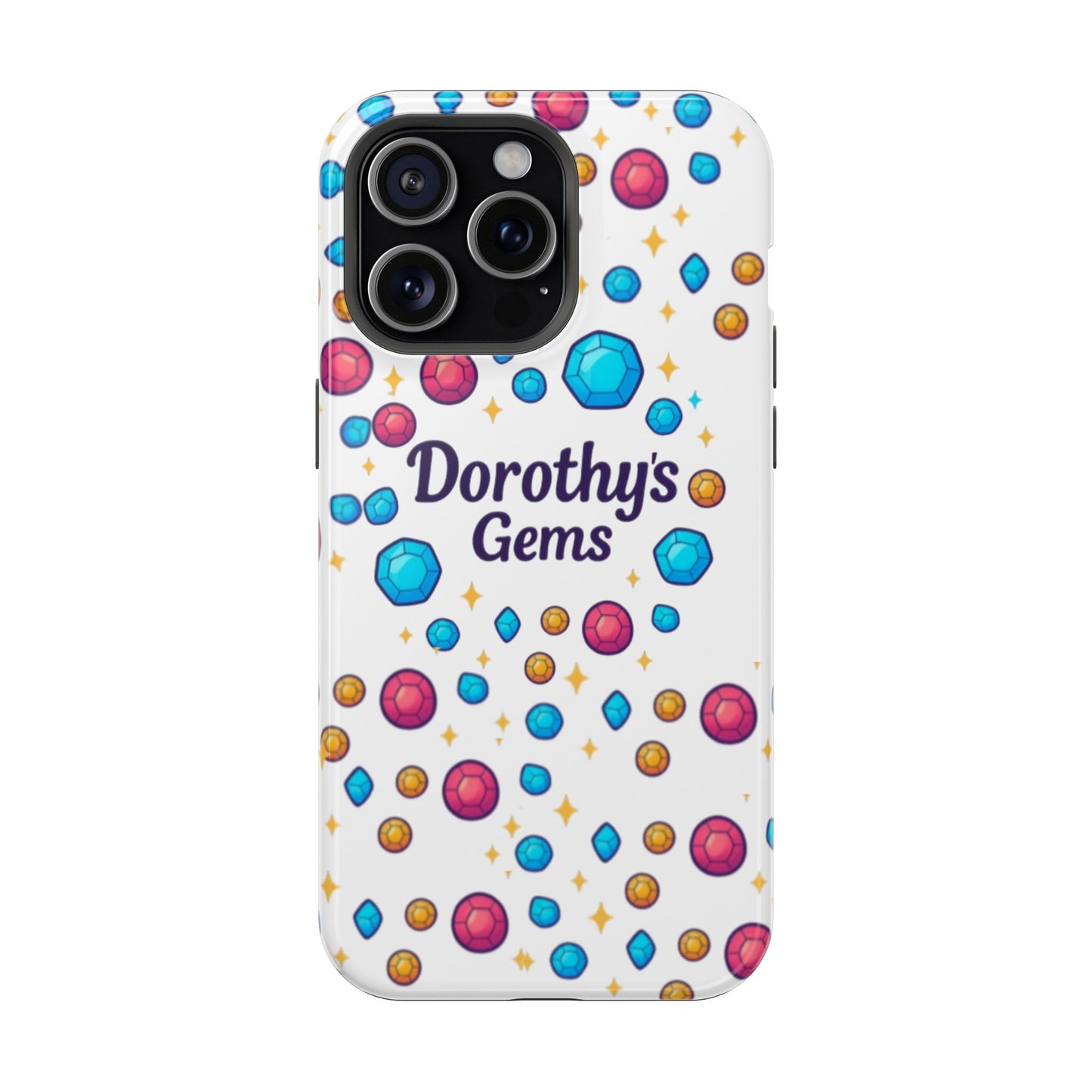 "Dorothy's Gems" Magnetic Impact-Resistant Case