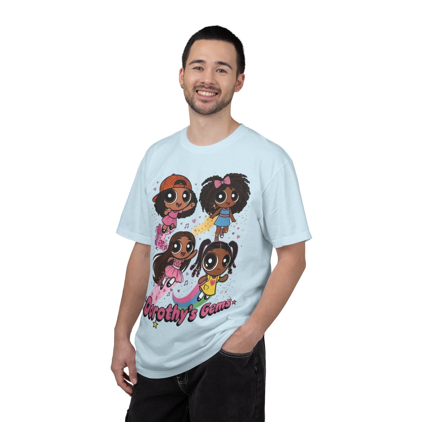 Dorothy's Gems T-Shirt — Cute Diverse Girl Squad Graphic Tee