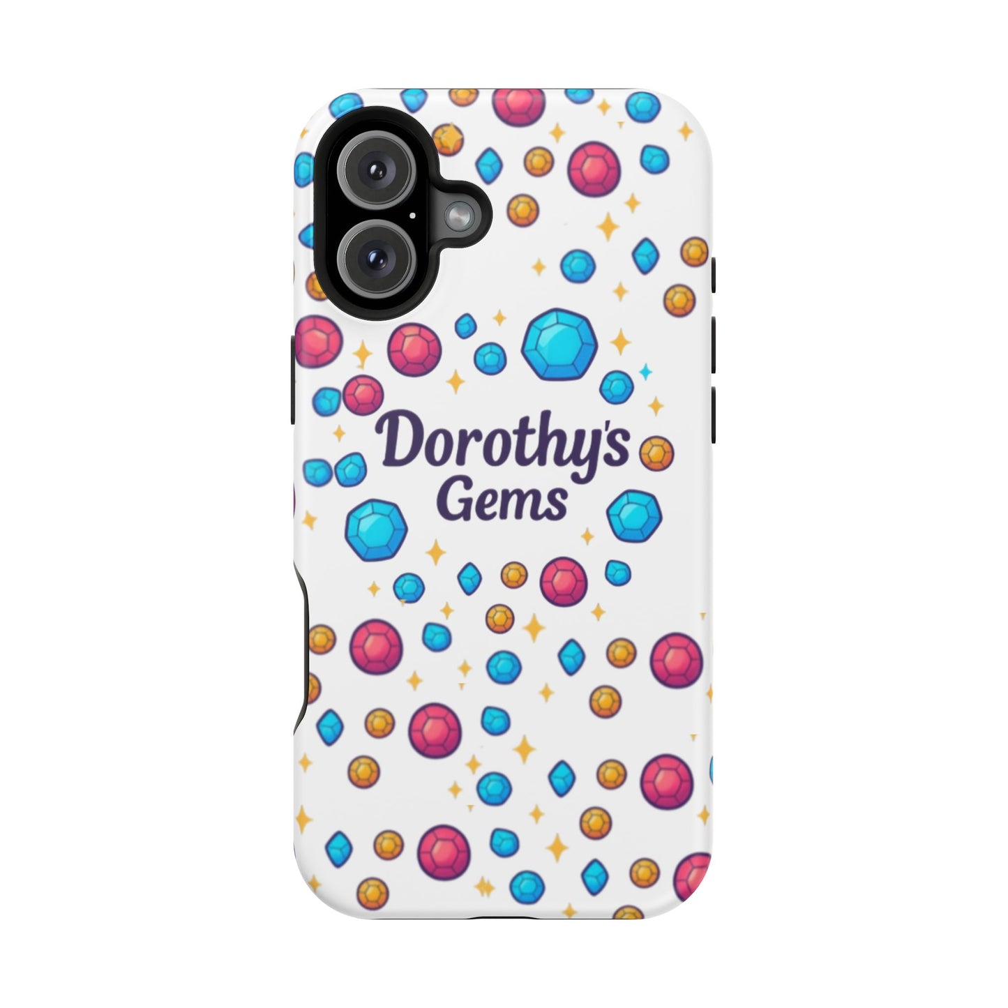 "Dorothy's Gems" Magnetic Impact-Resistant Case