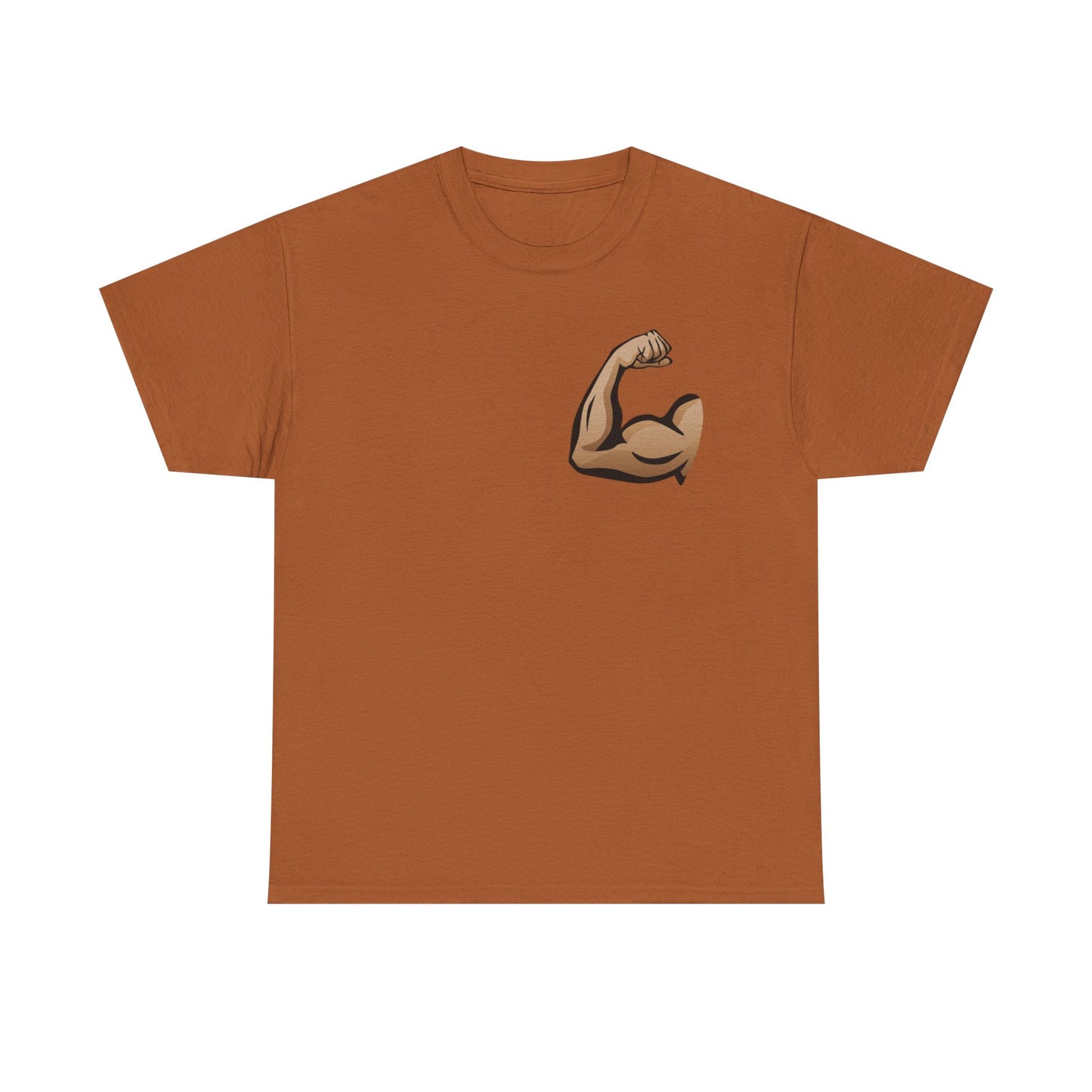 Built Different graphic tee | Flexing Arm Muscle T-Shirt