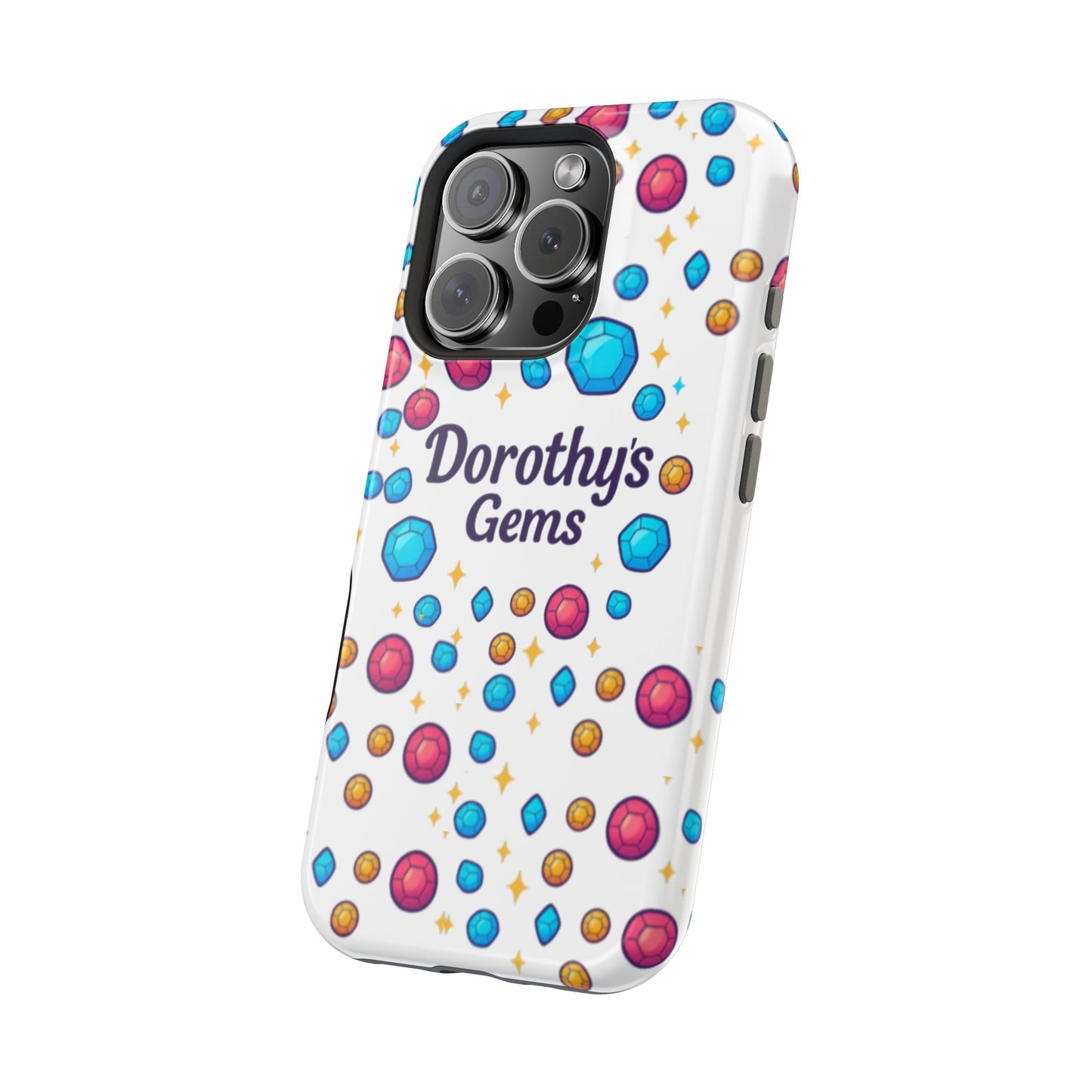 "Dorothy's Gems" Magnetic Impact-Resistant Case