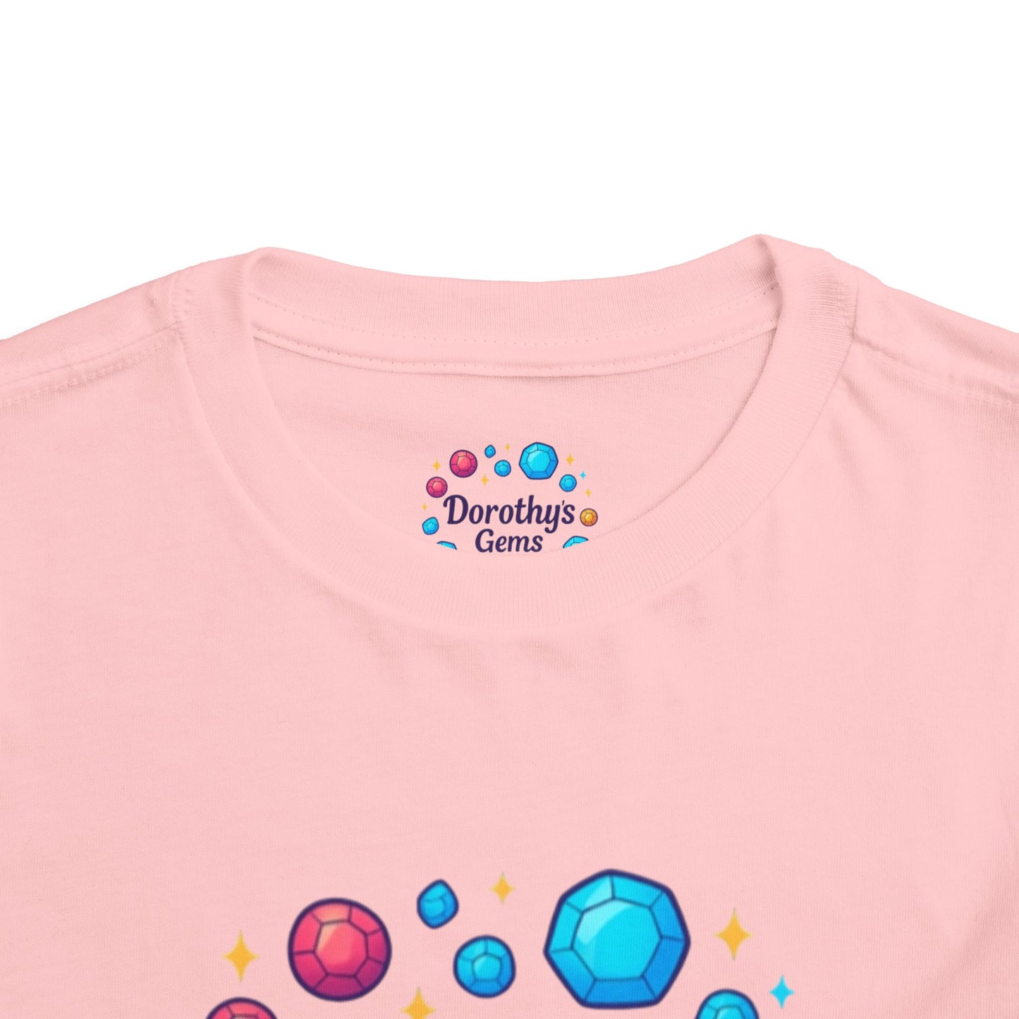 Dorothy's Gems Toddler Tee — Colorful Gemstone Kids Shirt