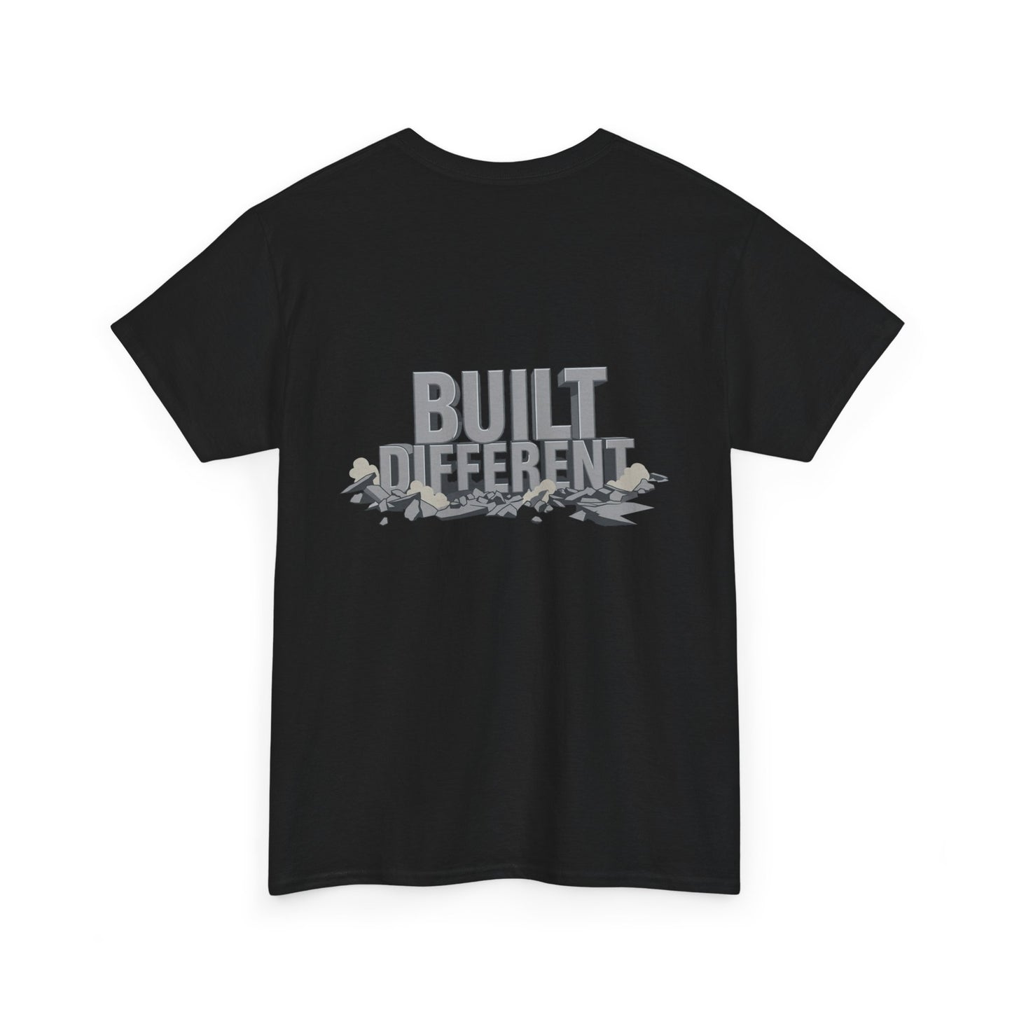 Built Different graphic tee | Flexing Arm Muscle T-Shirt