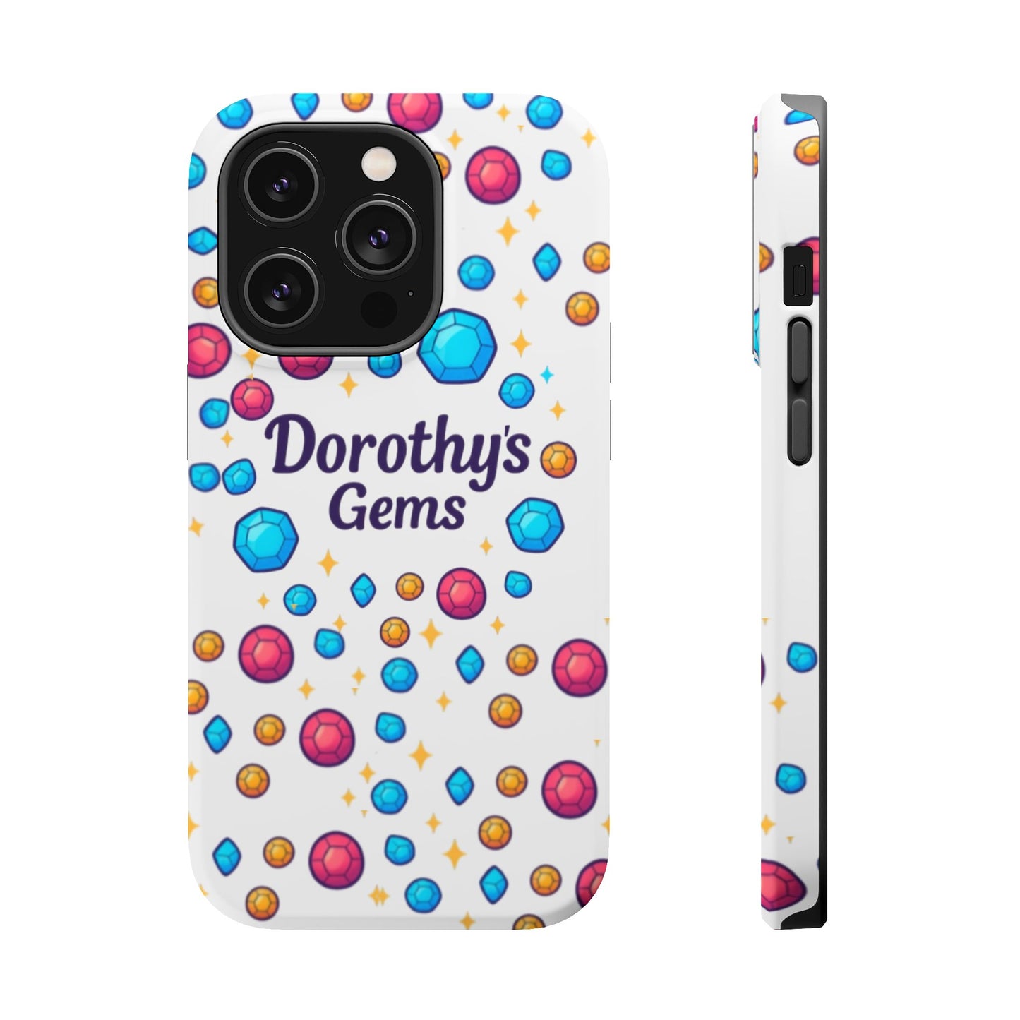 "Dorothy's Gems" Magnetic Impact-Resistant Case