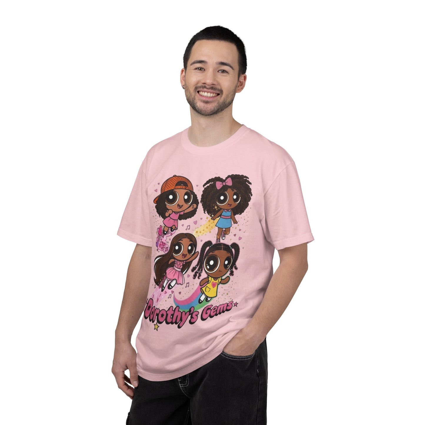 Dorothy's Gems T-Shirt — Cute Diverse Girl Squad Graphic Tee