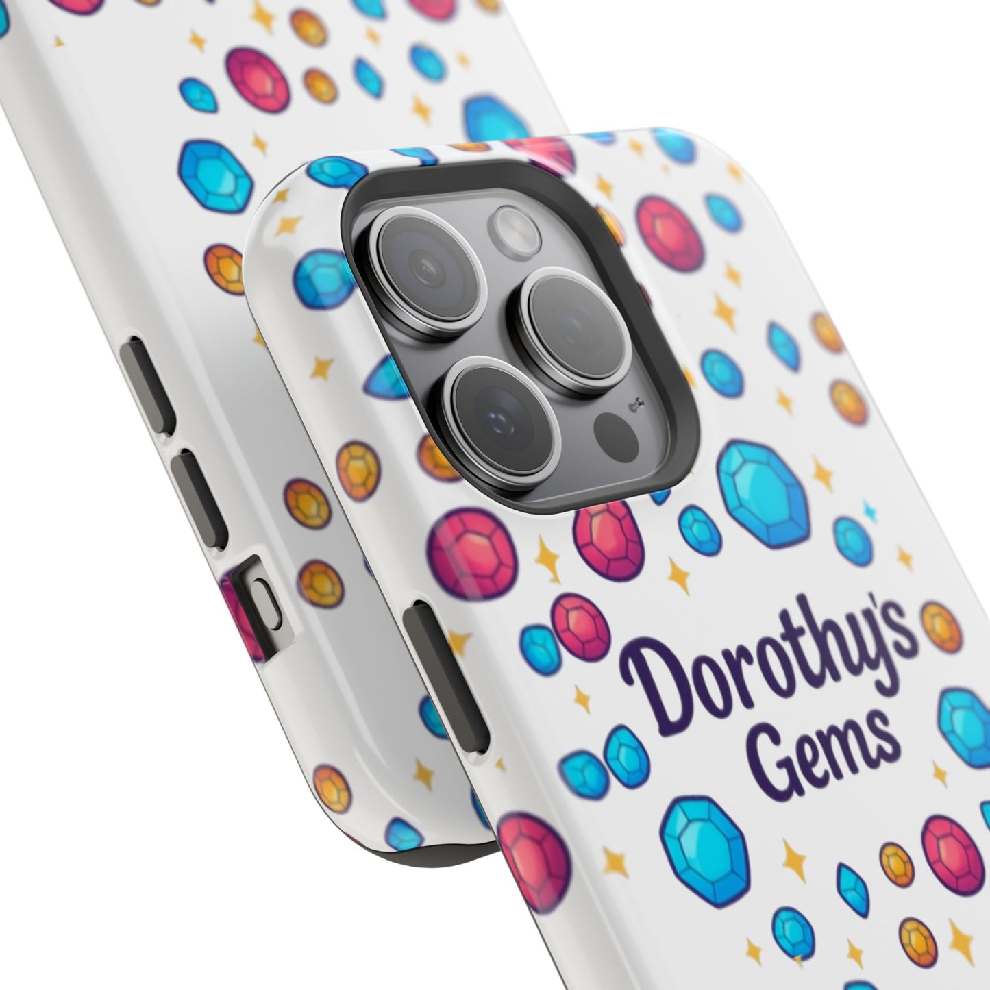 "Dorothy's Gems" Magnetic Impact-Resistant Case