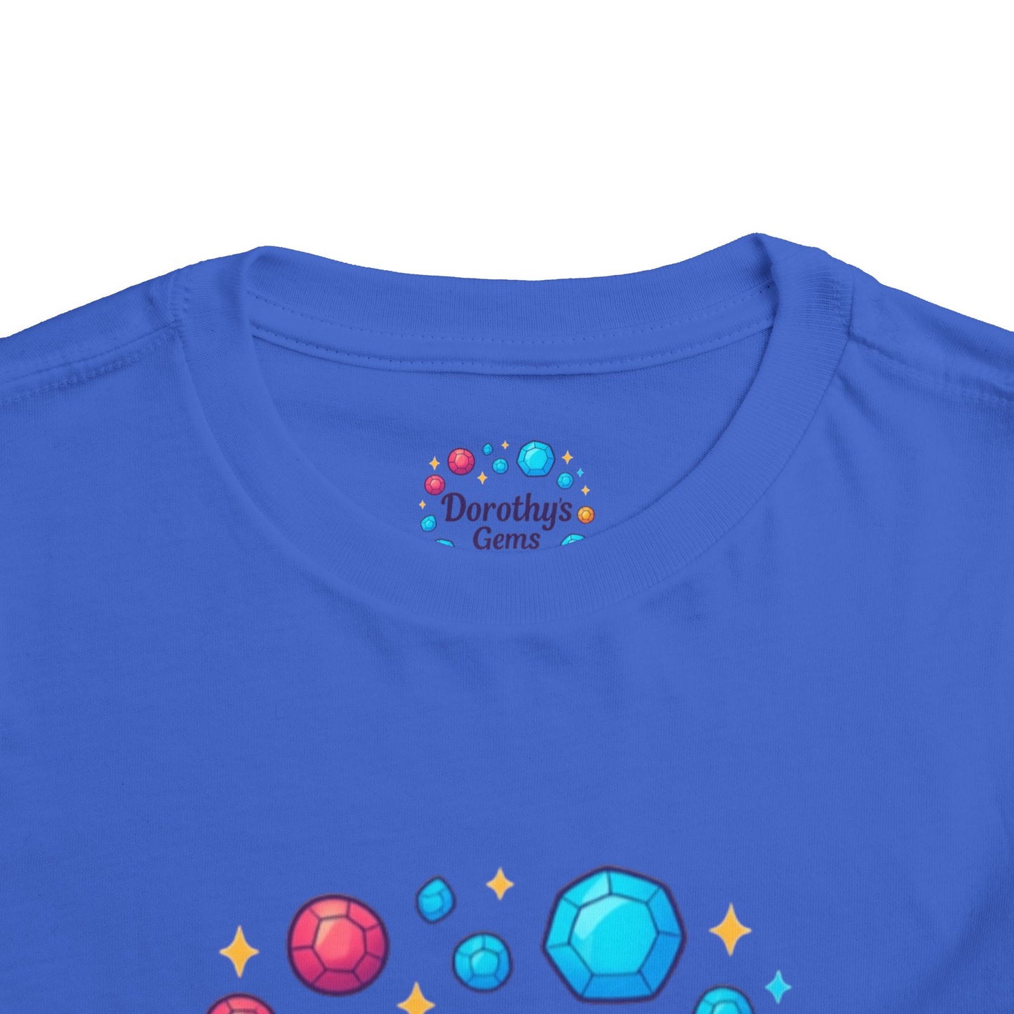 Dorothy's Gems Toddler Tee — Colorful Gemstone Kids Shirt