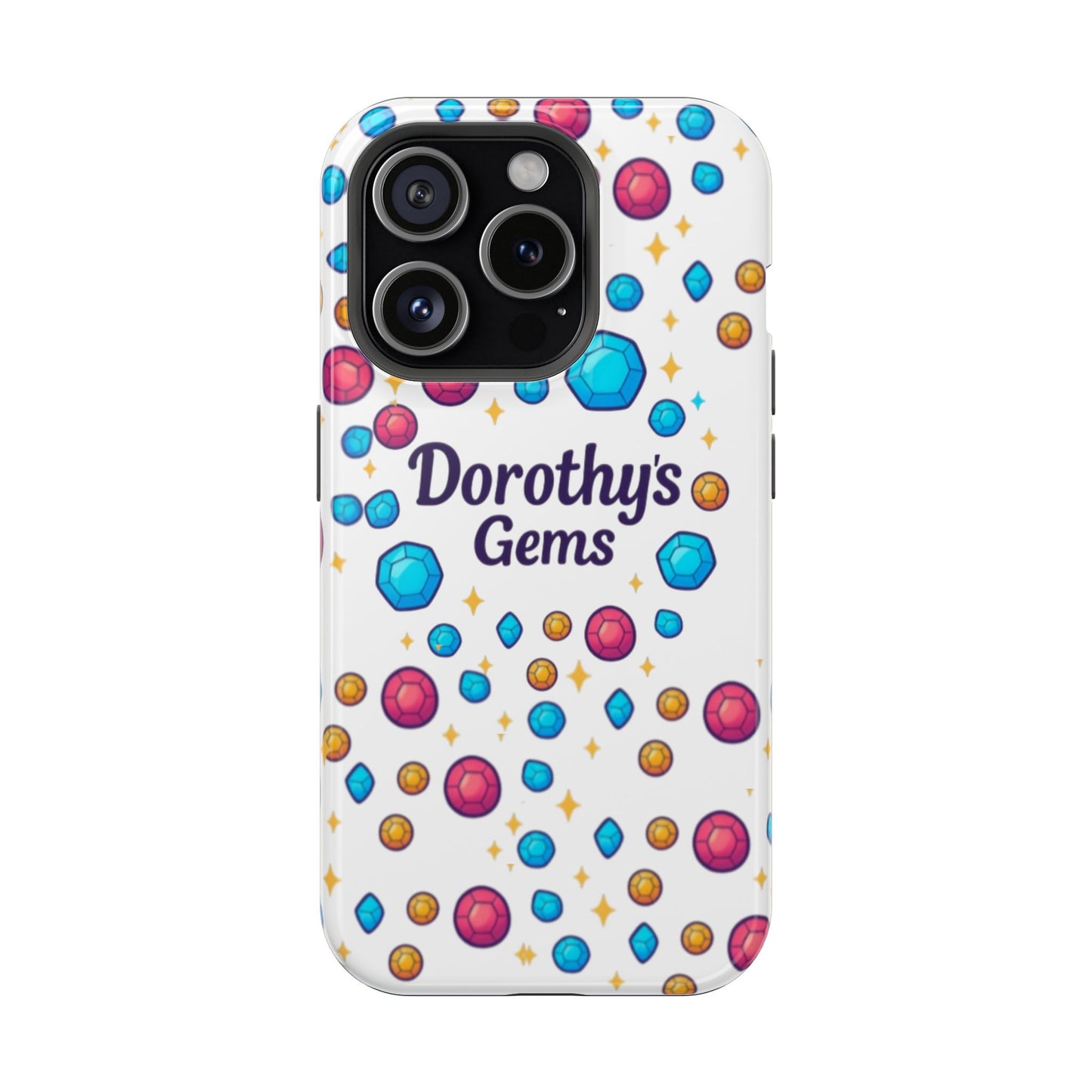 "Dorothy's Gems" Magnetic Impact-Resistant Case
