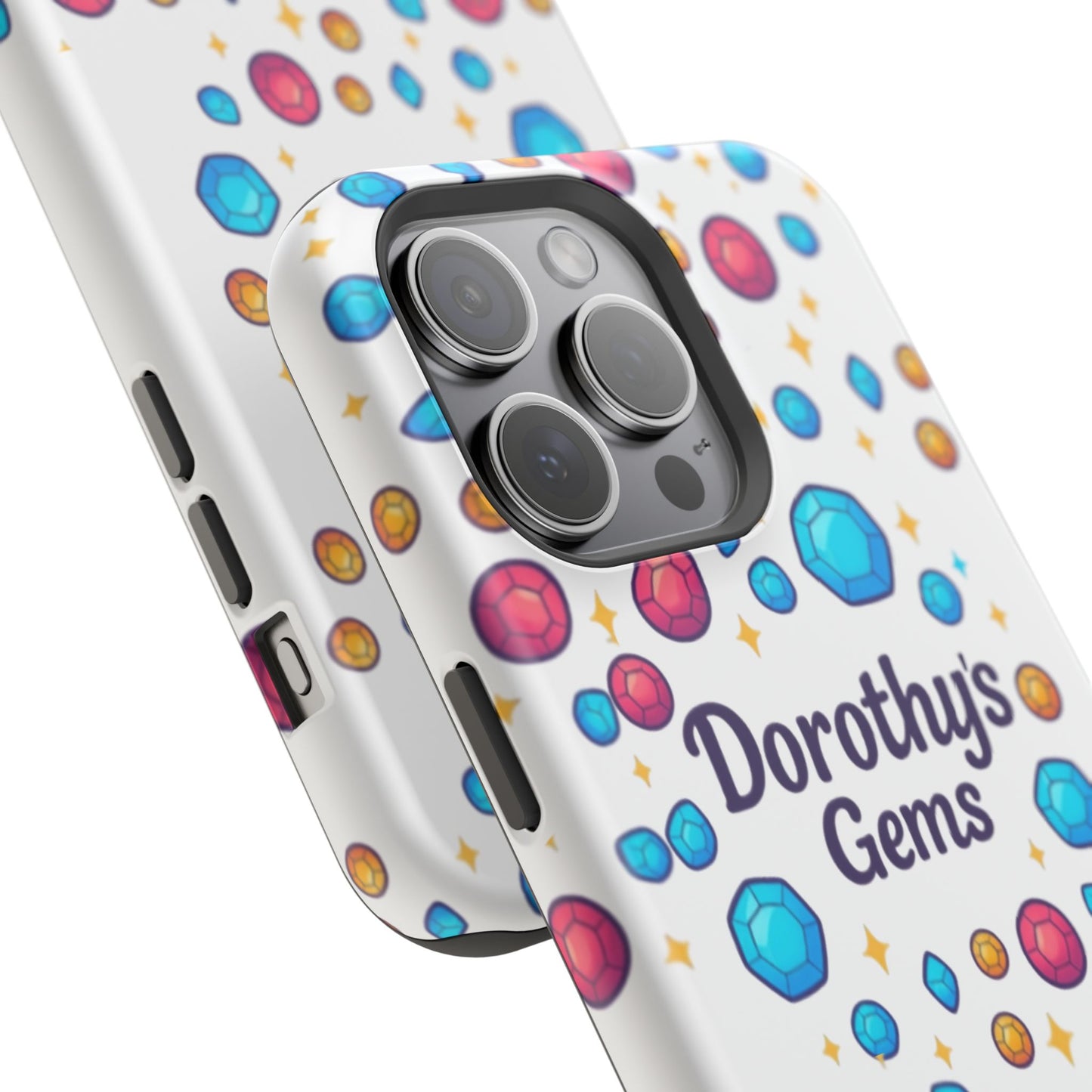 "Dorothy's Gems" Magnetic Impact-Resistant Case