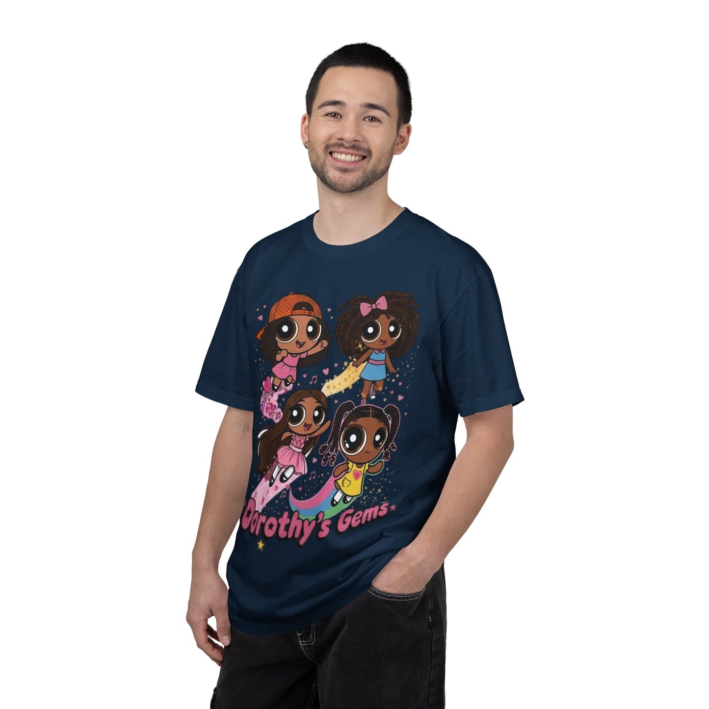Dorothy's Gems T-Shirt — Cute Diverse Girl Squad Graphic Tee