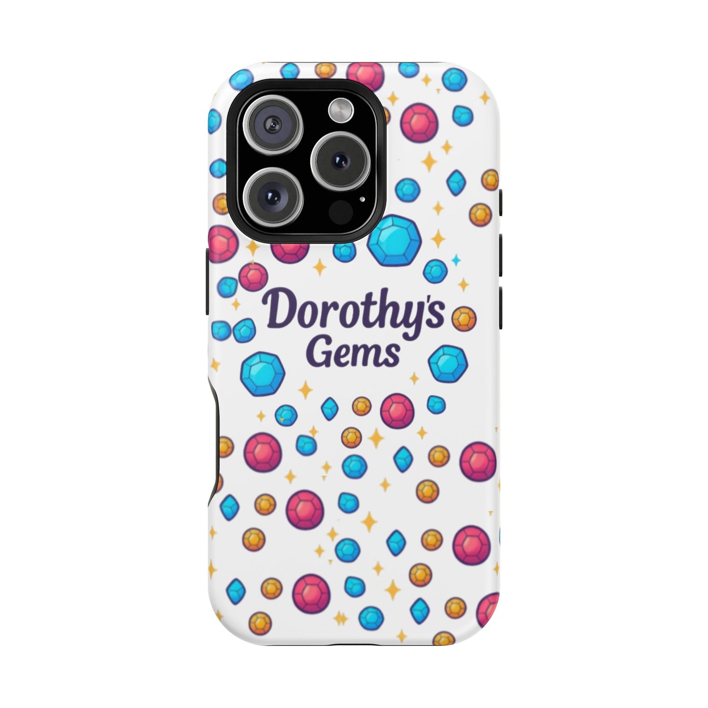 "Dorothy's Gems" Magnetic Impact-Resistant Case