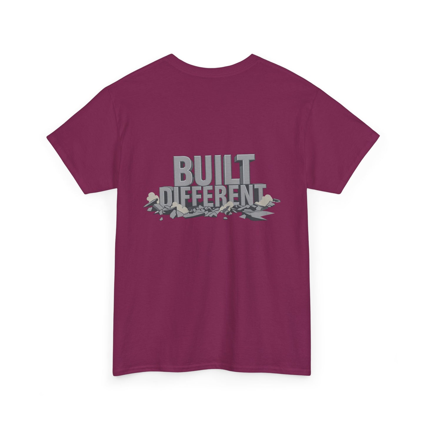 Built Different graphic tee | Flexing Arm Muscle T-Shirt