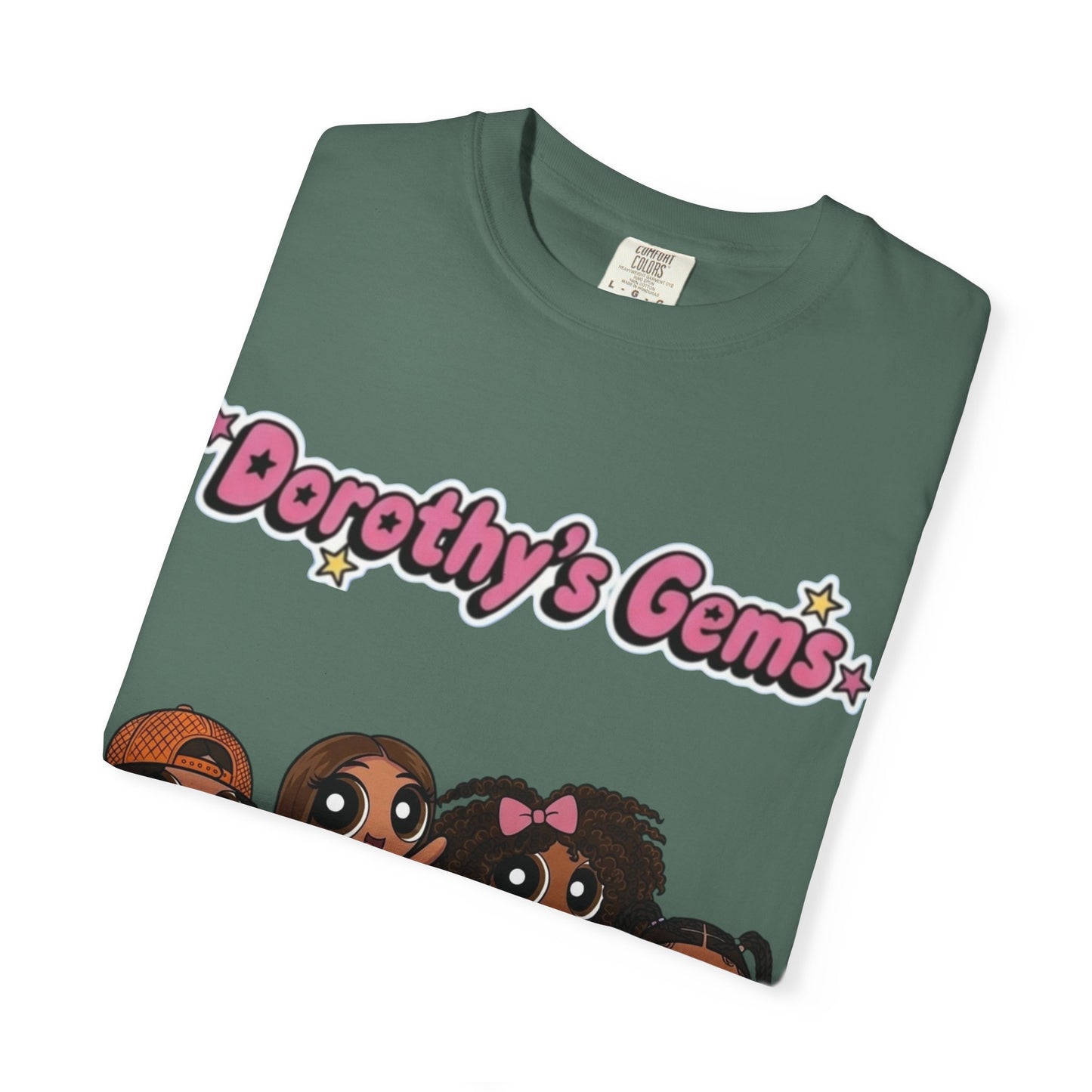 Dorothy's Gems Crewneck T‑Shirt — Cute Graphic Tee