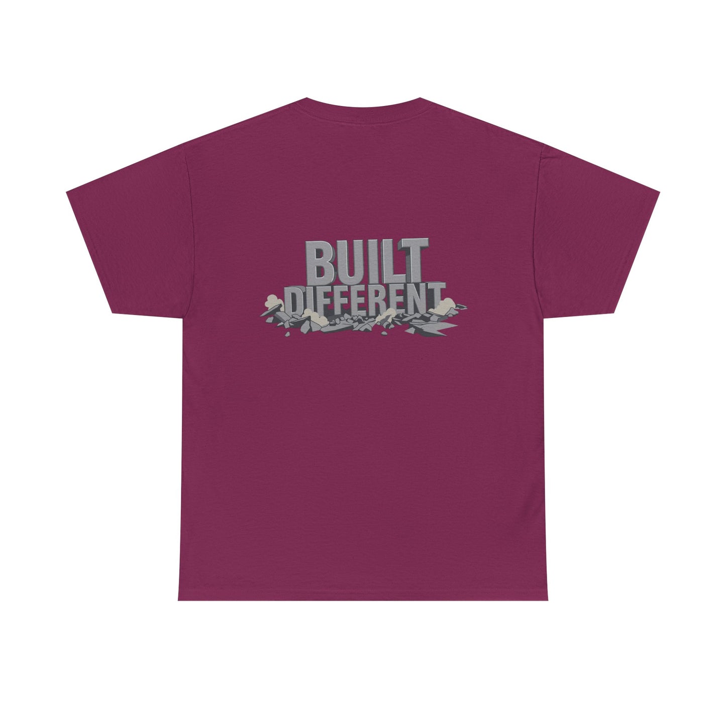 Built Different graphic tee | Flexing Arm Muscle T-Shirt