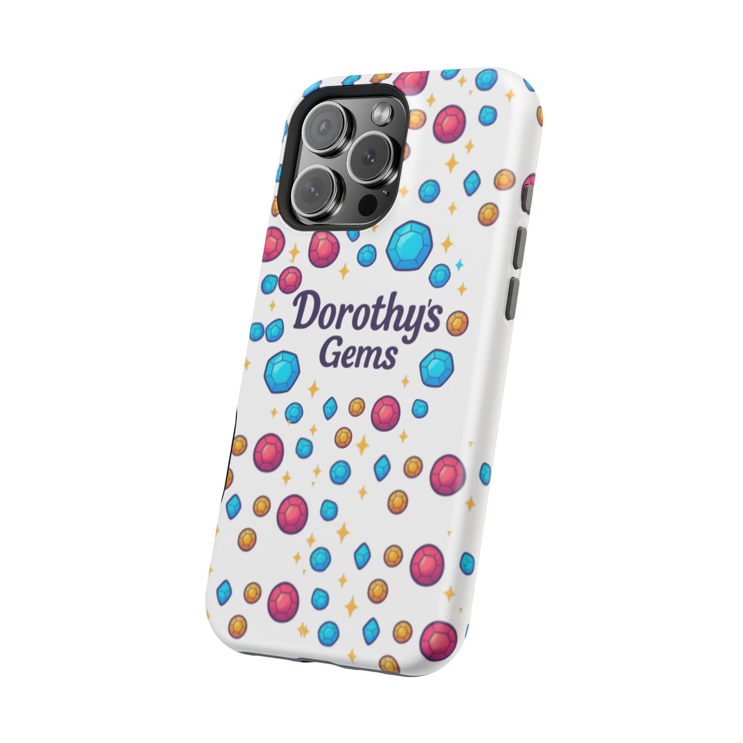 "Dorothy's Gems" Magnetic Impact-Resistant Case