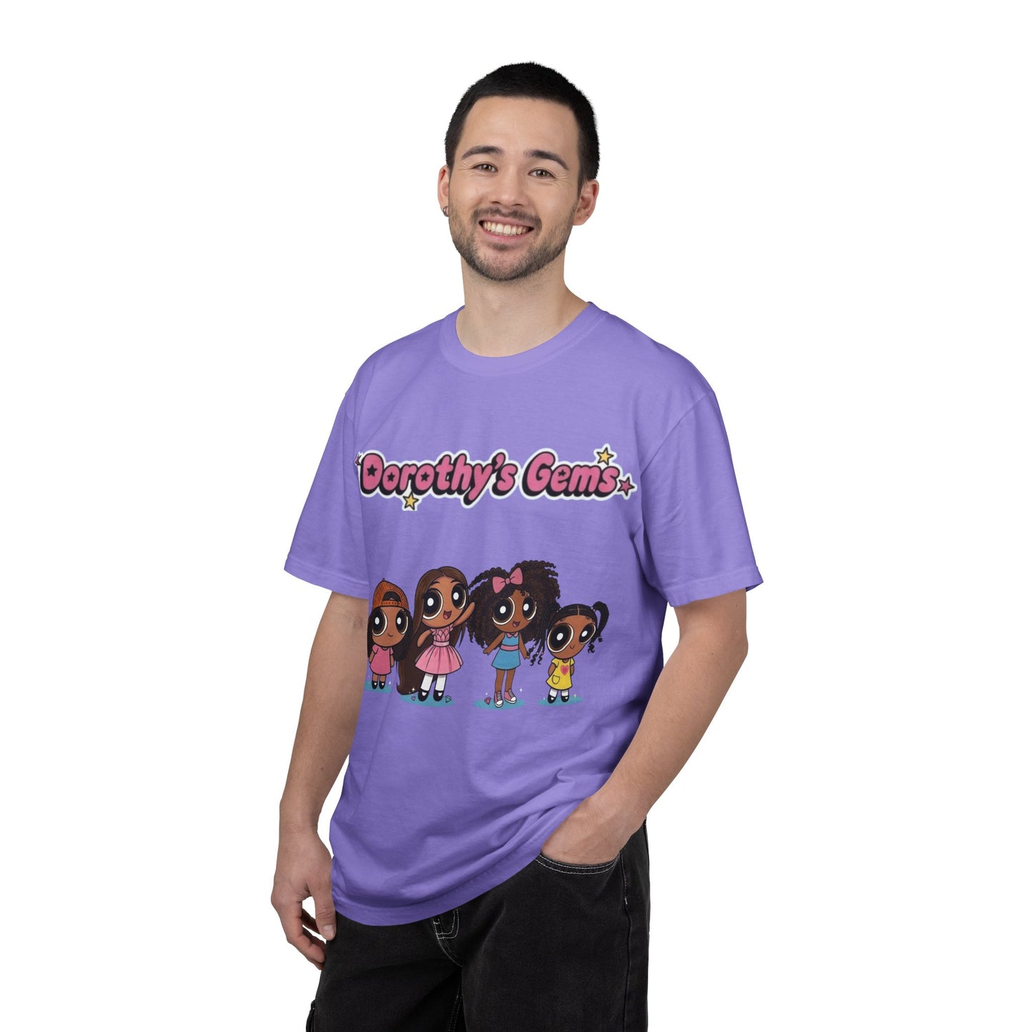Dorothy's Gems Crewneck T‑Shirt — Cute Graphic Tee