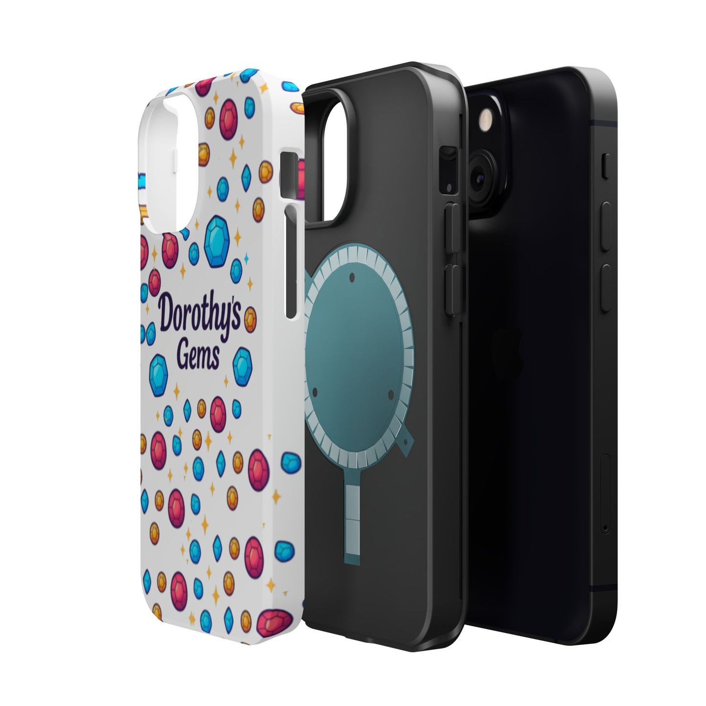 "Dorothy's Gems" Magnetic Impact-Resistant Case