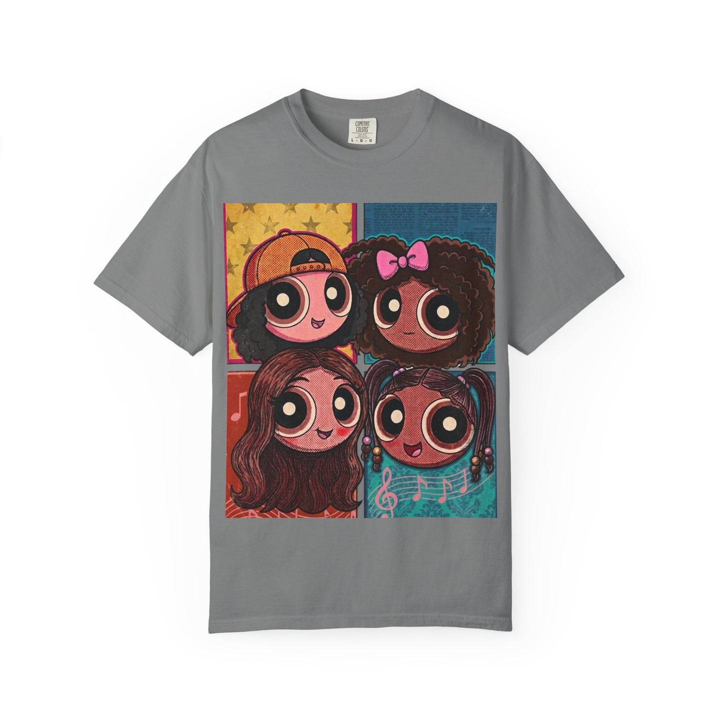 Dorothy's Gems Pop Art T-Shirt — Cute Retro Cartoon Sisters Tee