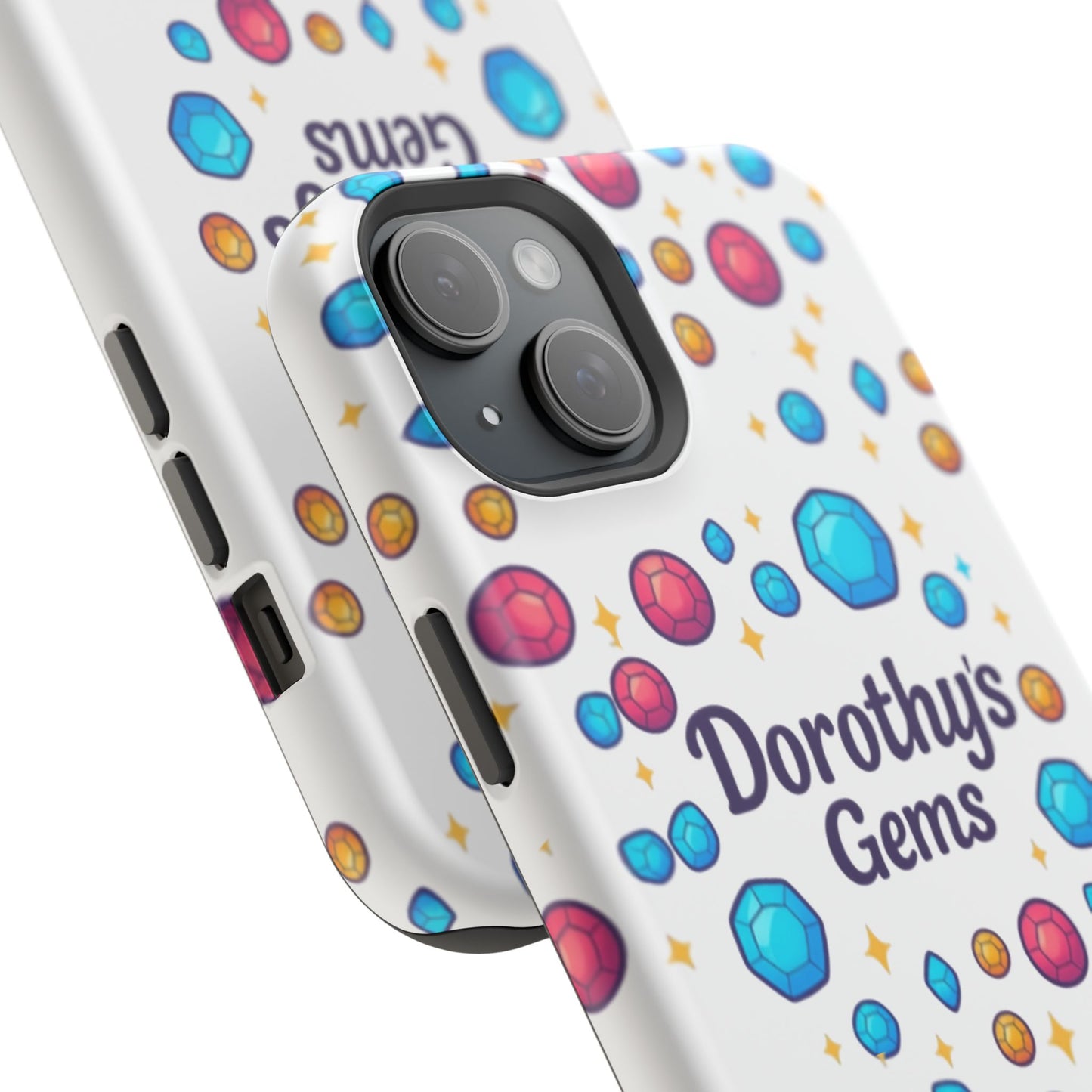 "Dorothy's Gems" Magnetic Impact-Resistant Case
