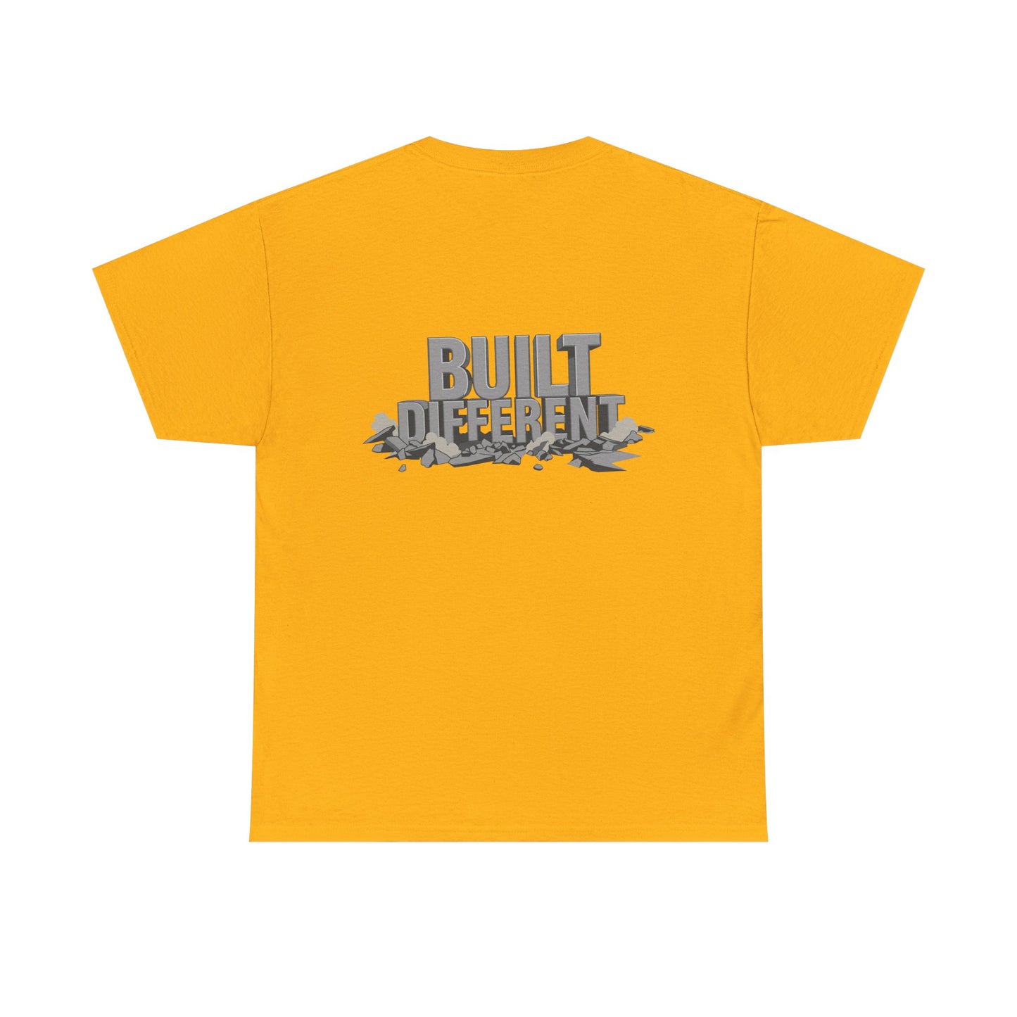 Built Different graphic tee | Flexing Arm Muscle T-Shirt