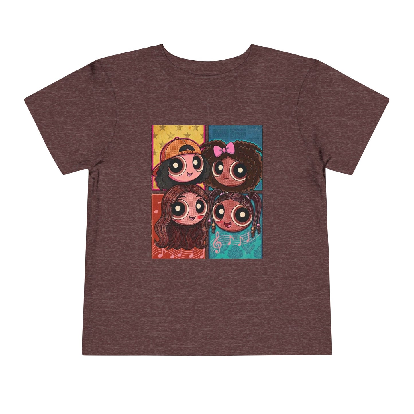 "Dorothy's Gems" Toddler Tee — Colorful Cartoon Squad Graphic