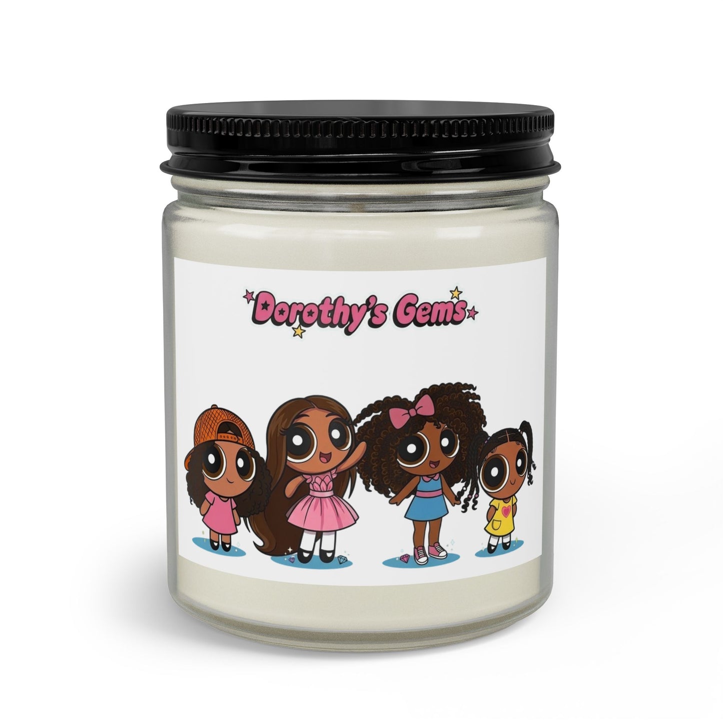 Scented Candle Gift Set with Matches & Wick Trimmer — 'Dorothy's Girls' Aromatherapy Candle