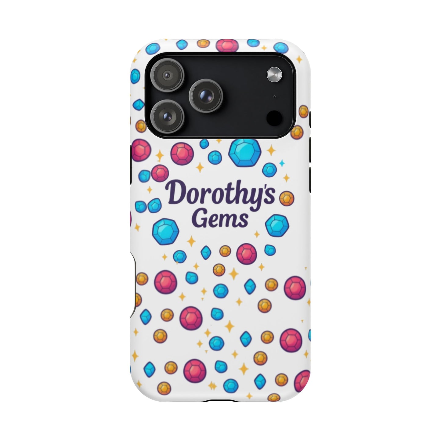 "Dorothy's Gems" Magnetic Impact-Resistant Case