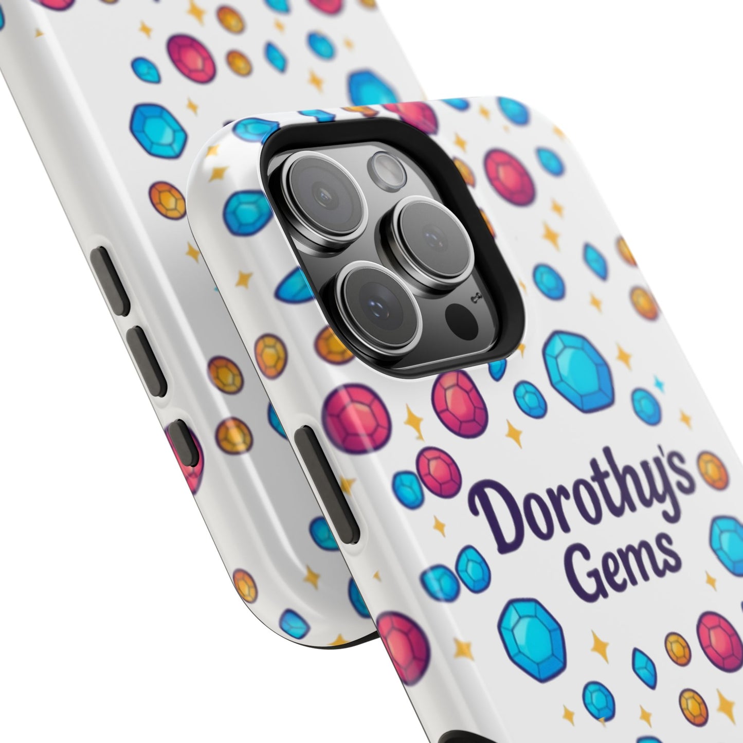 "Dorothy's Gems" Magnetic Impact-Resistant Case