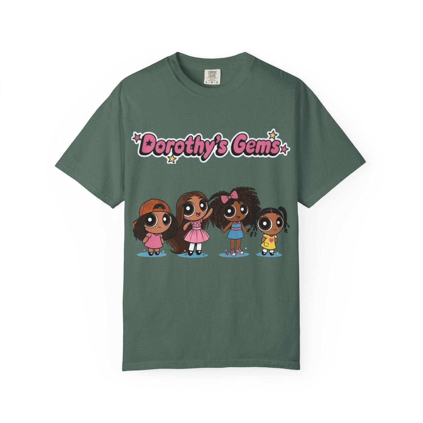 Dorothy's Gems Crewneck T‑Shirt — Cute Graphic Tee