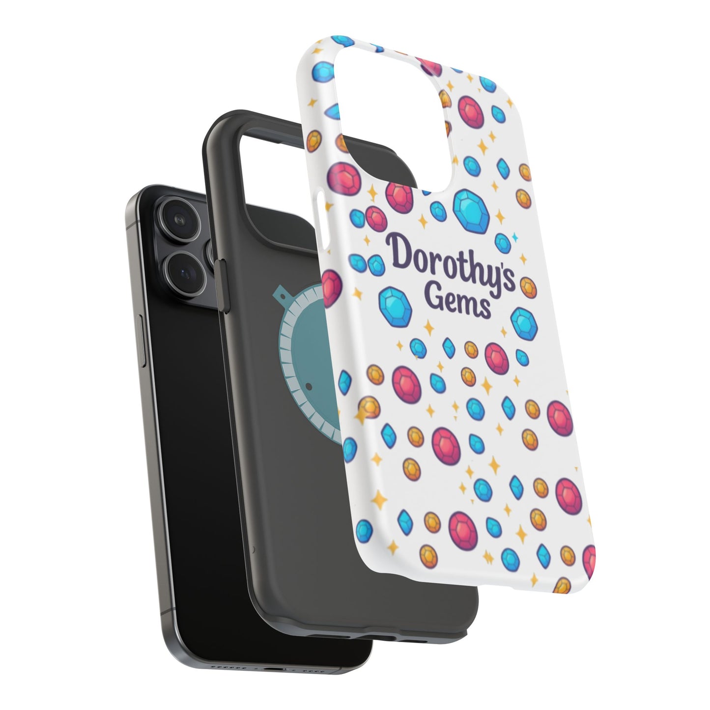 "Dorothy's Gems" Magnetic Impact-Resistant Case