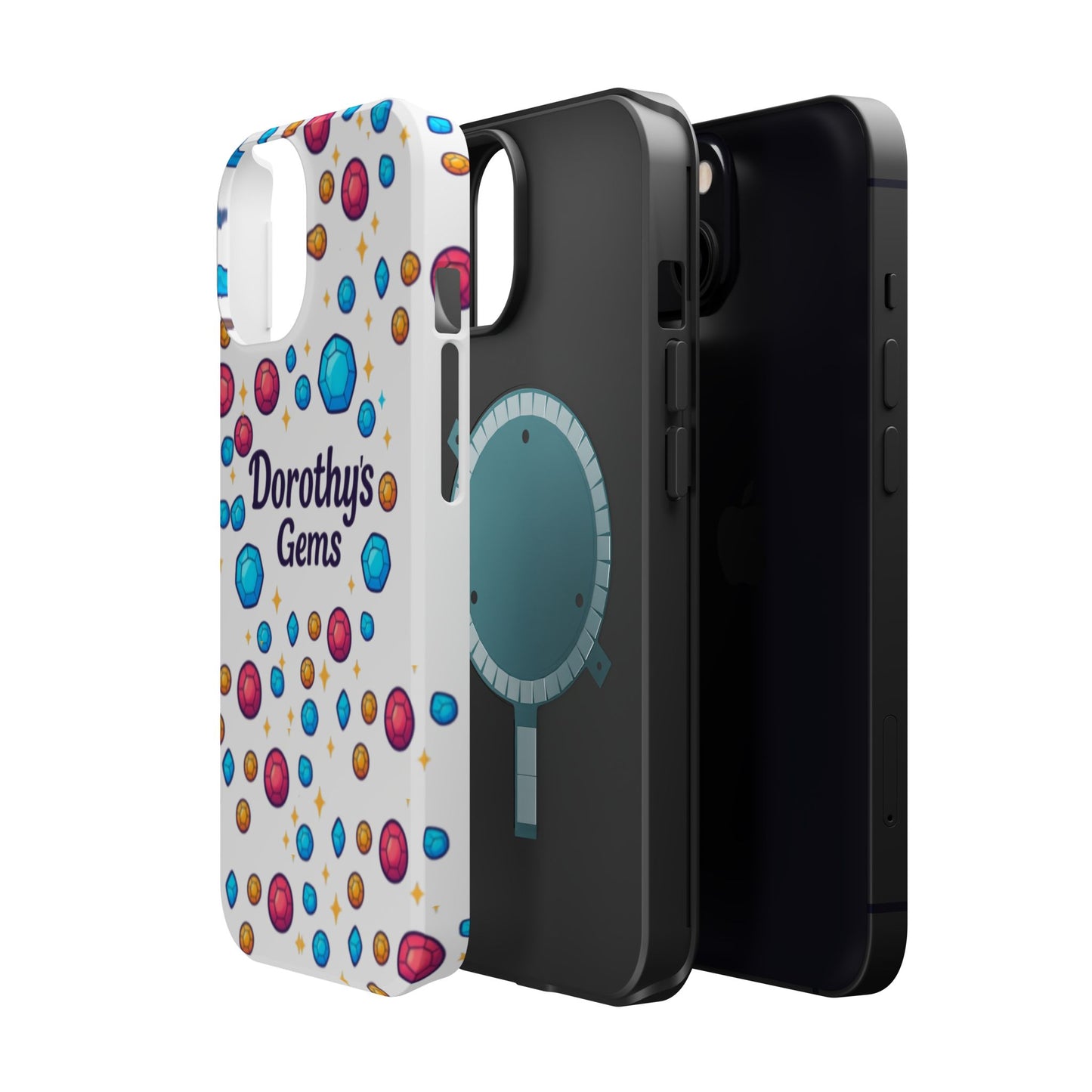 "Dorothy's Gems" Magnetic Impact-Resistant Case