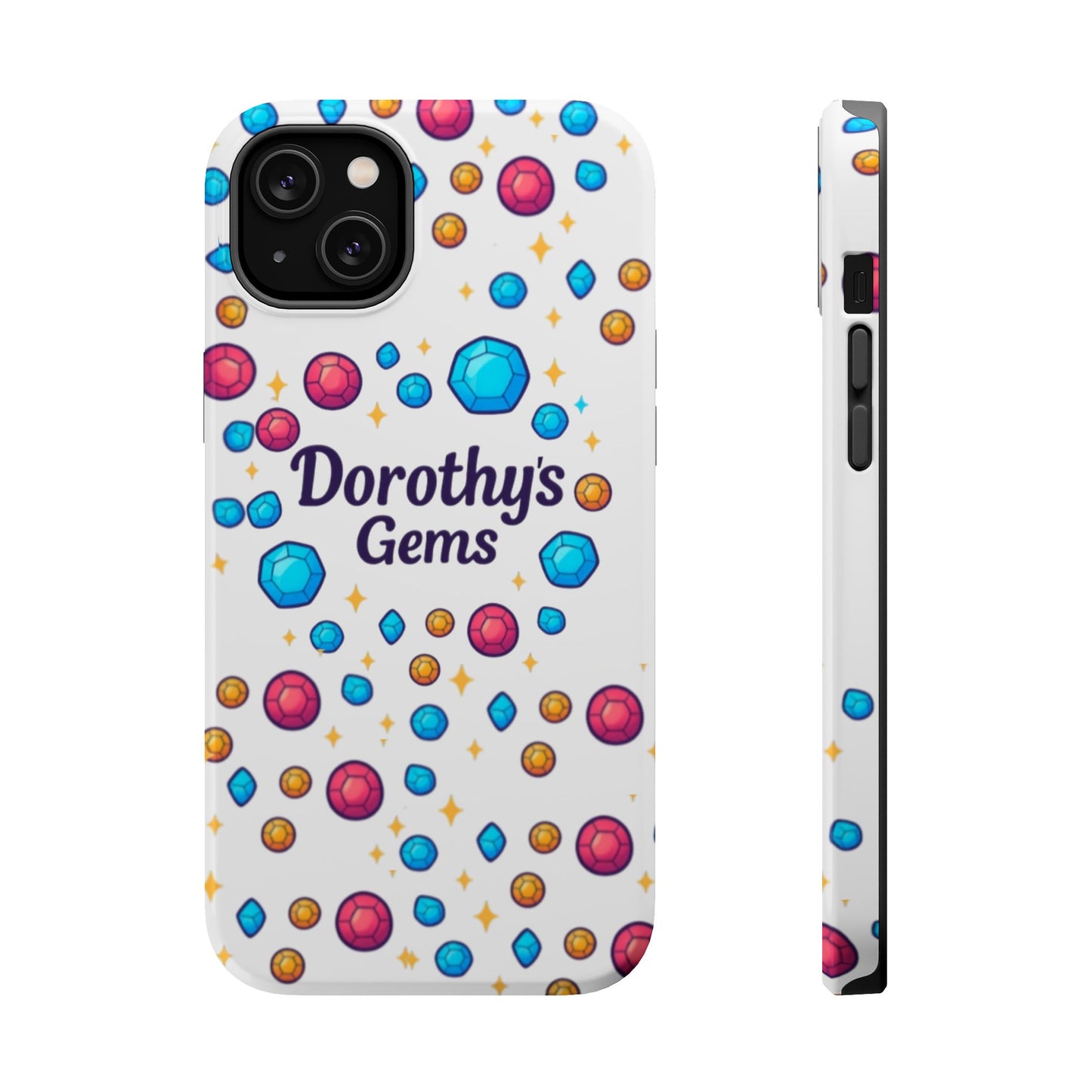 "Dorothy's Gems" Magnetic Impact-Resistant Case