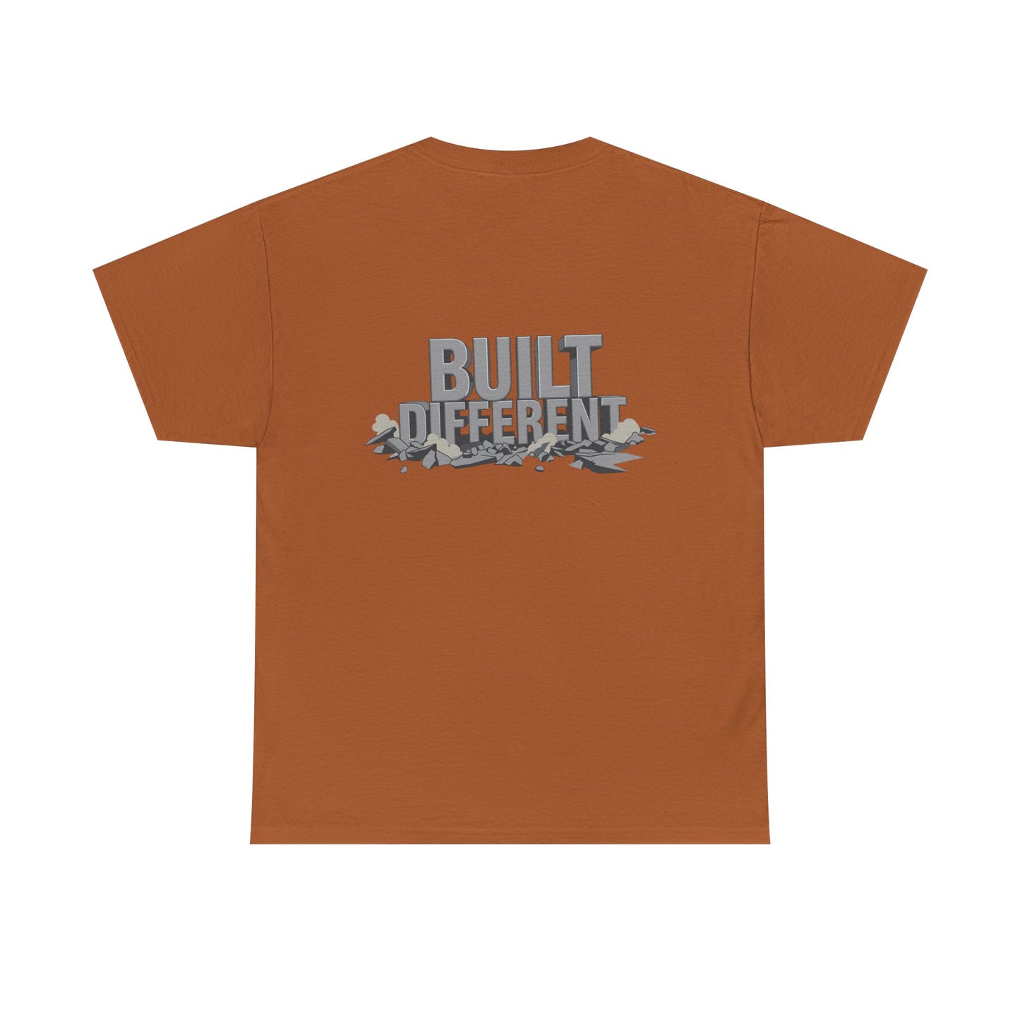 Built Different graphic tee | Flexing Arm Muscle T-Shirt