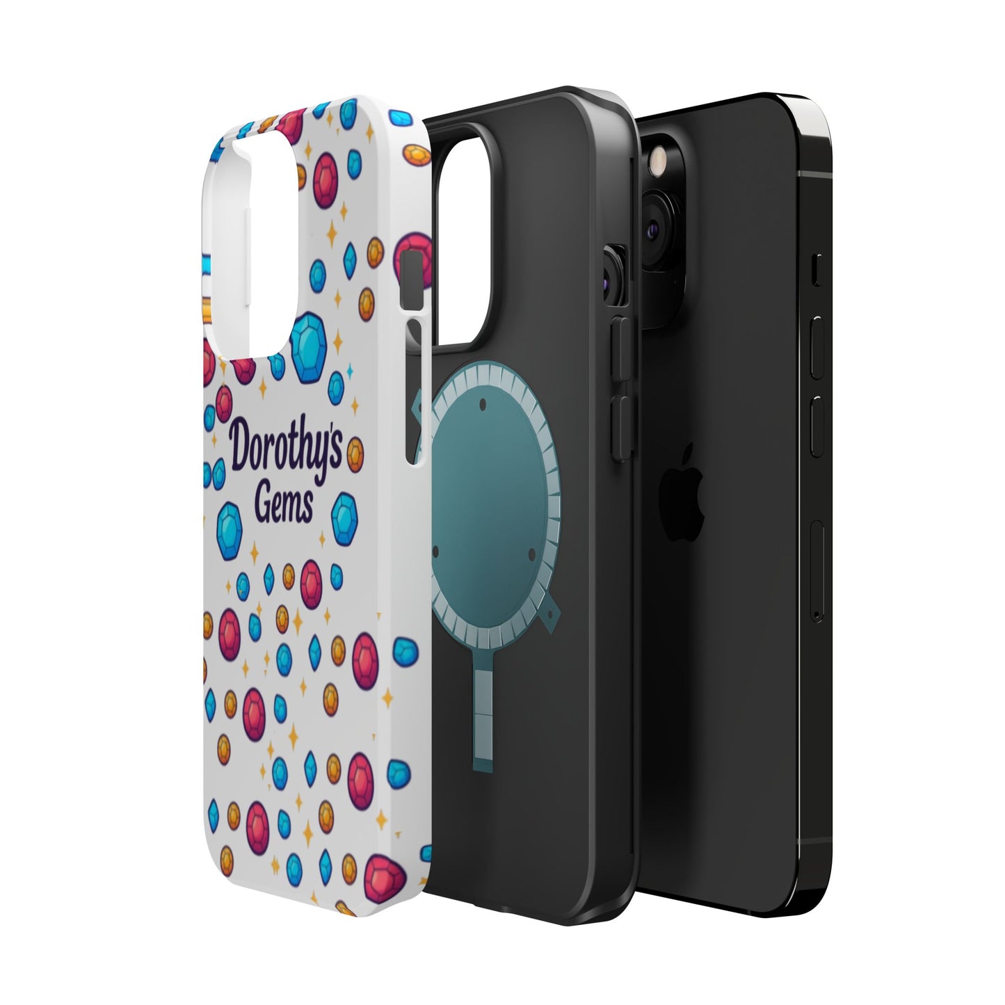 "Dorothy's Gems" Magnetic Impact-Resistant Case