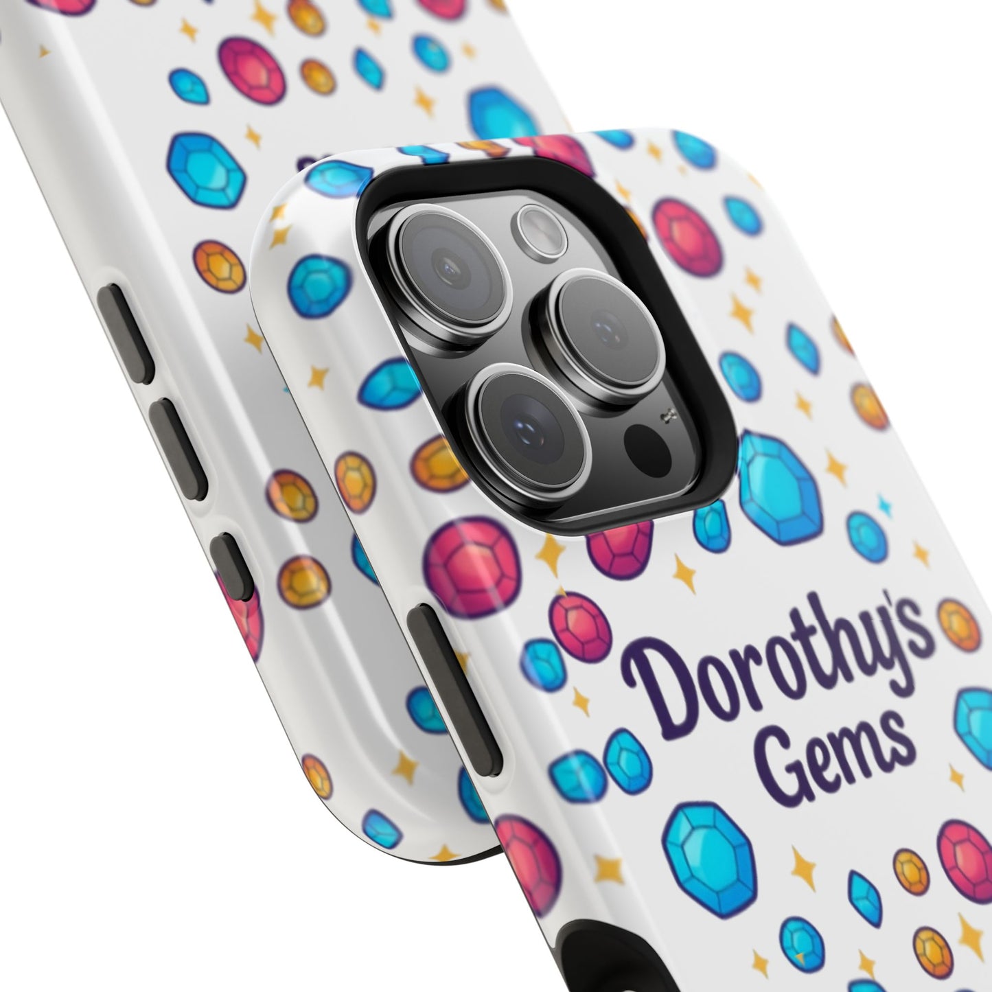 "Dorothy's Gems" Magnetic Impact-Resistant Case