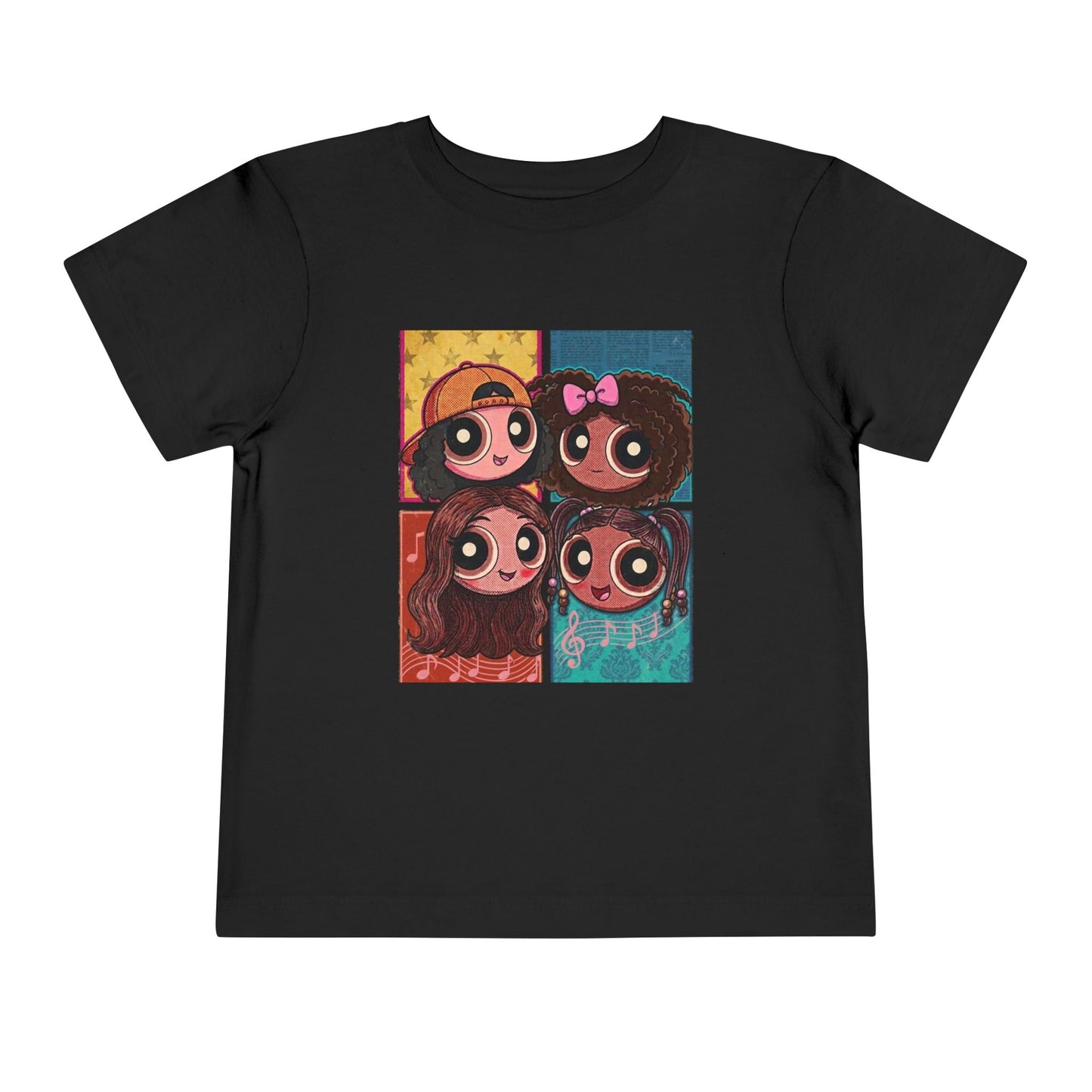 "Dorothy's Gems" Toddler Tee — Colorful Cartoon Squad Graphic